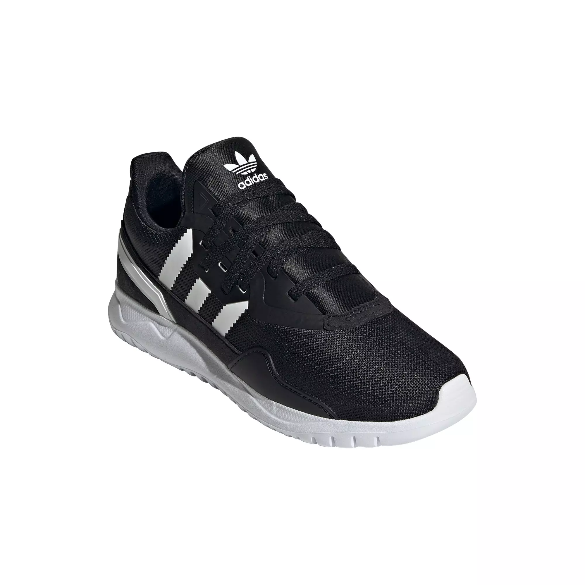 adidas Originals Flex "Core Black/White" Grade School Boys' Shoe - BLACK