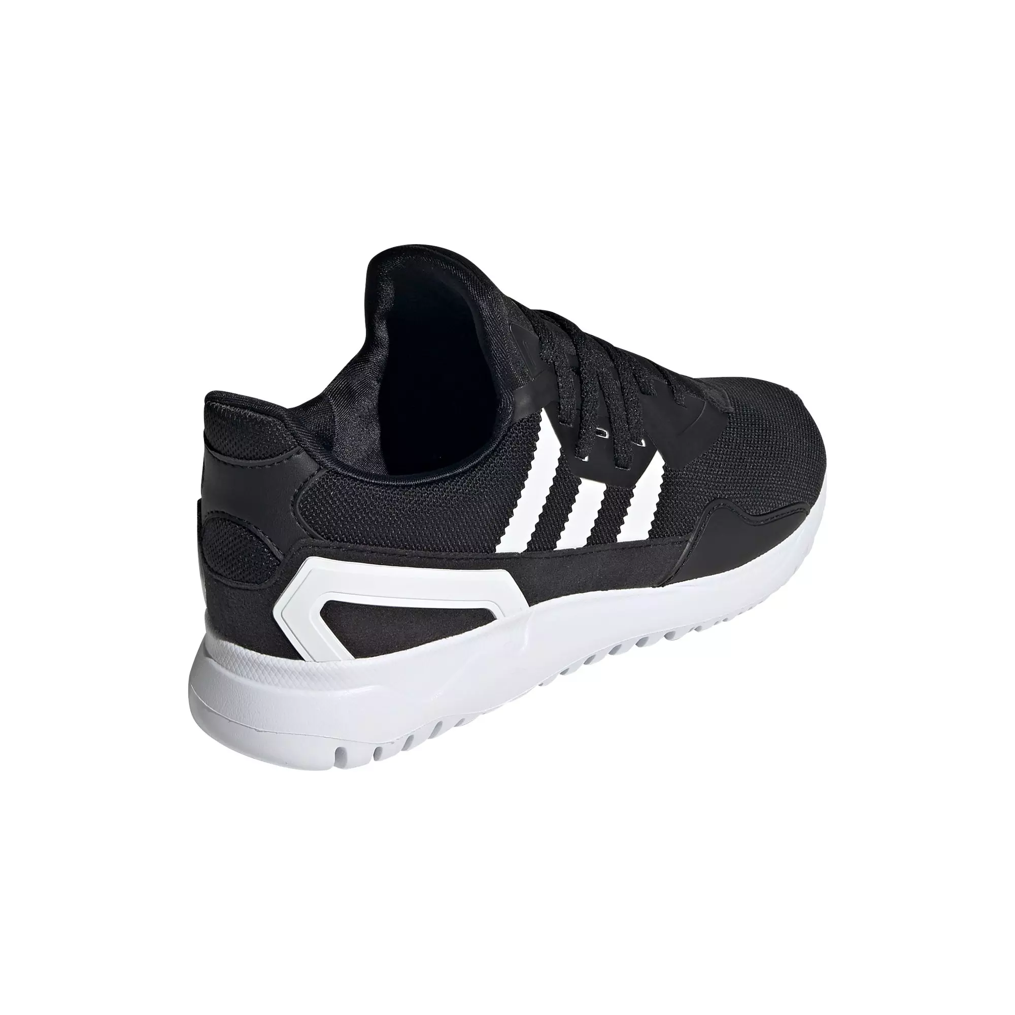 adidas Originals Flex "Core Black/White" Grade School Boys' Shoe - BLACK