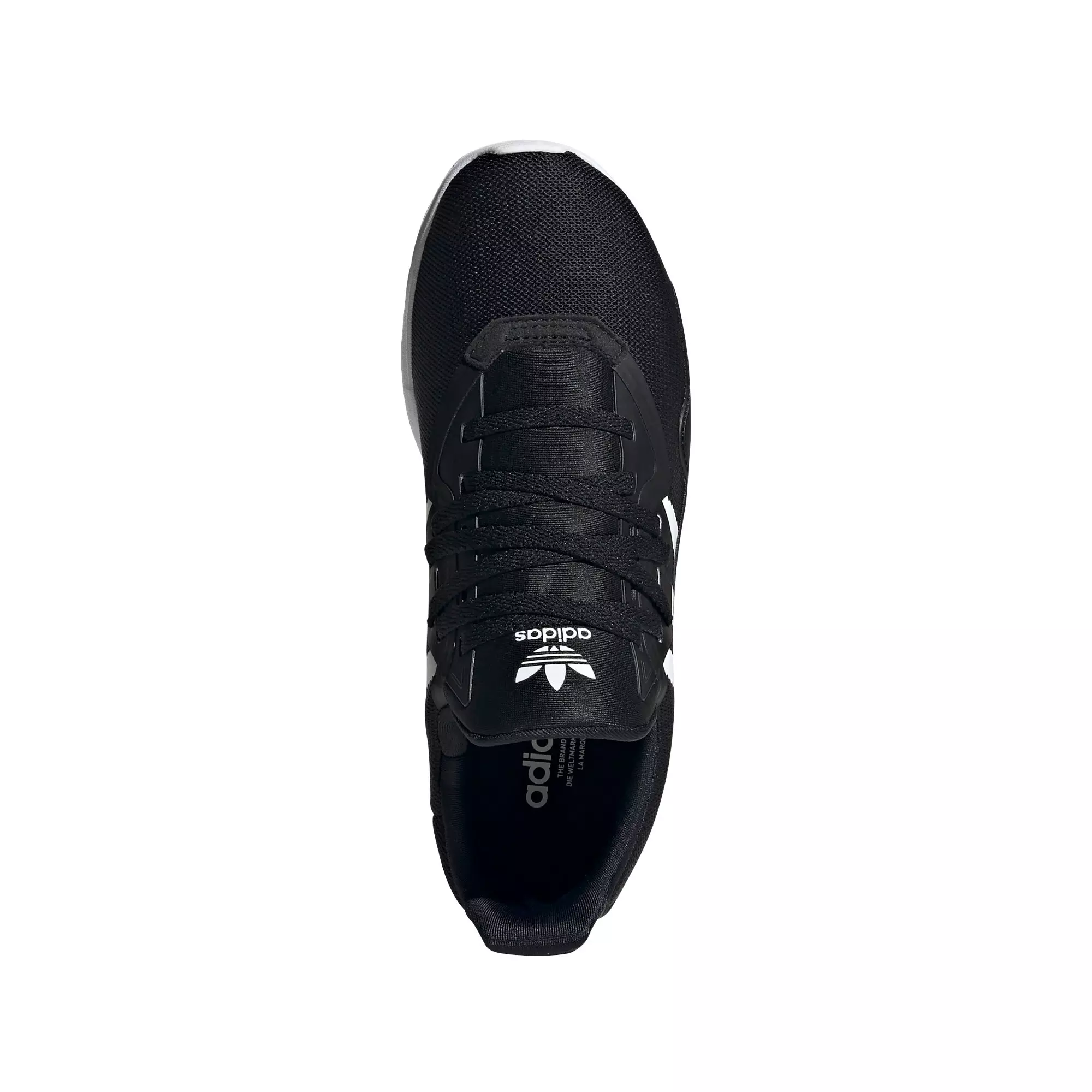 adidas Originals Flex "Core Black/White" Grade School Boys' Shoe - BLACK