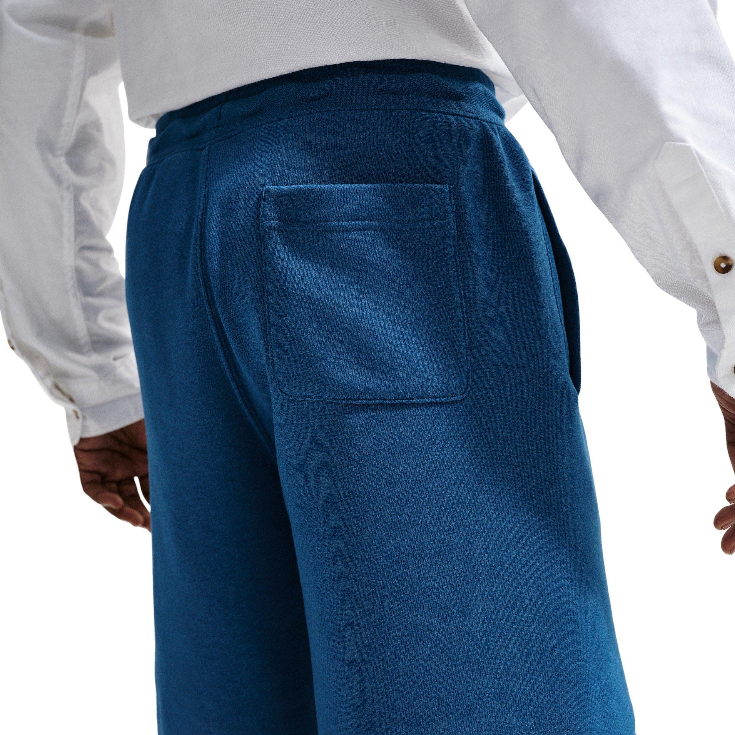 Nike Men's Club Alumni French Terry Shorts - BLUE Thumbnail View 2