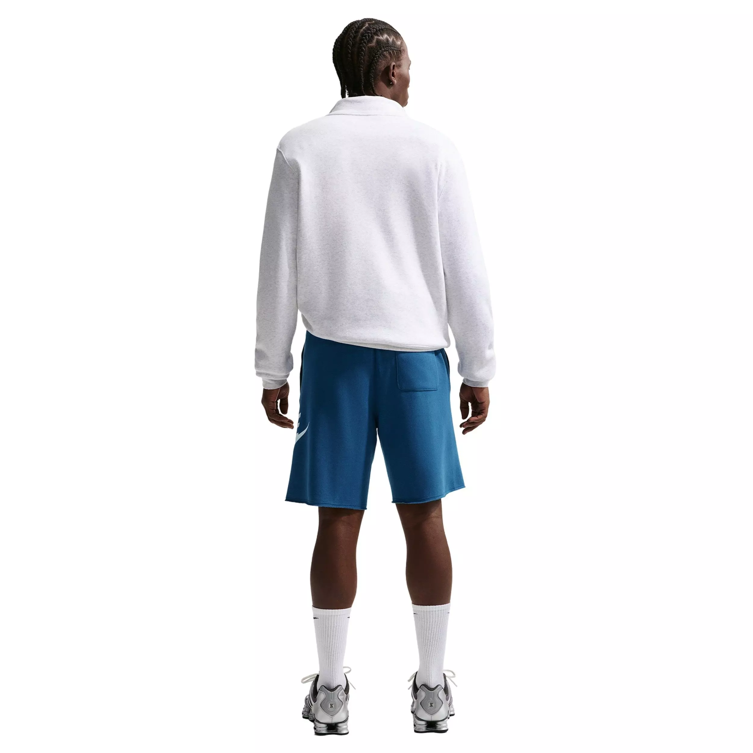 Nike Men's Club Alumni French Terry Shorts - BLUE