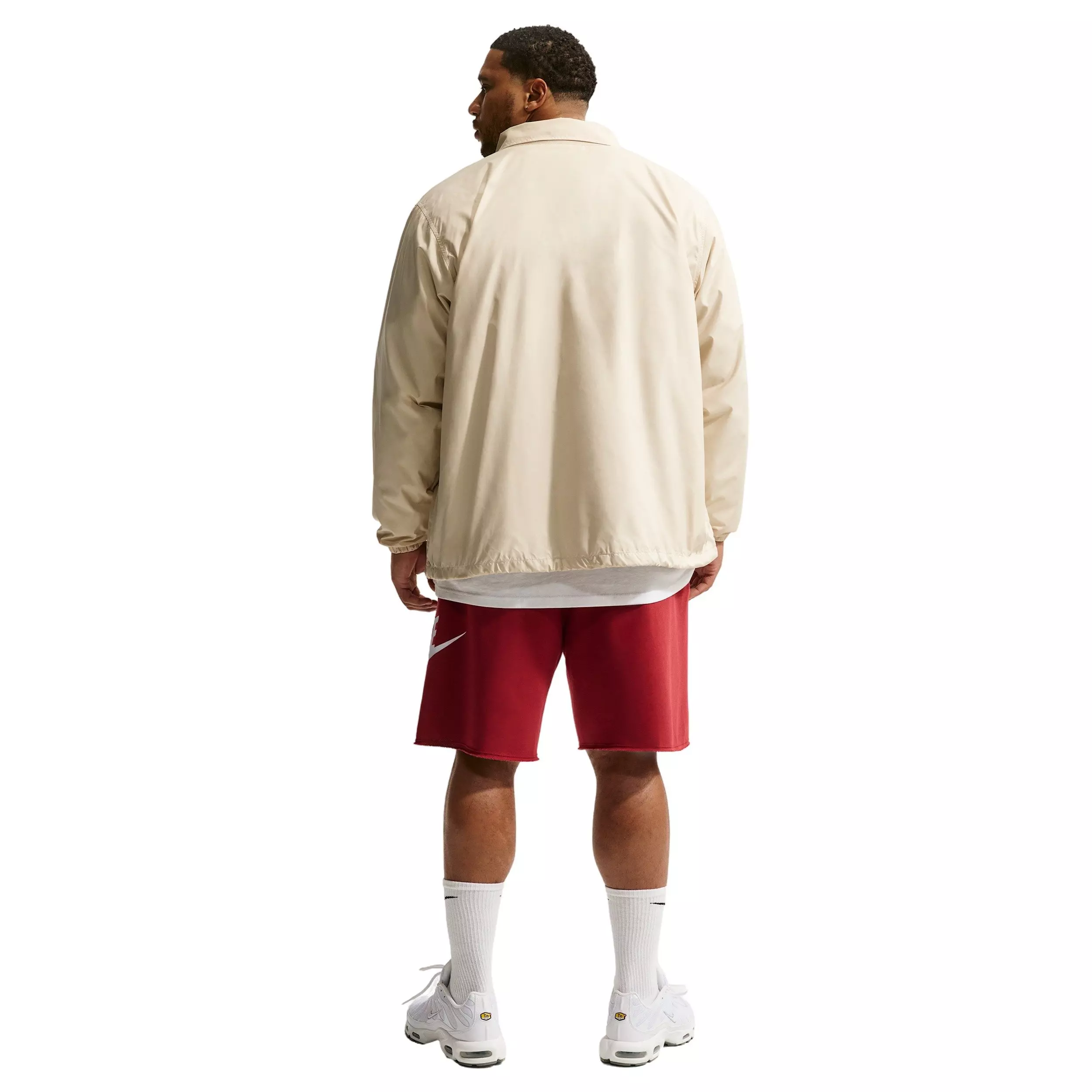 Nike Men's Club Alumni French Terry Shorts - CRIMSON