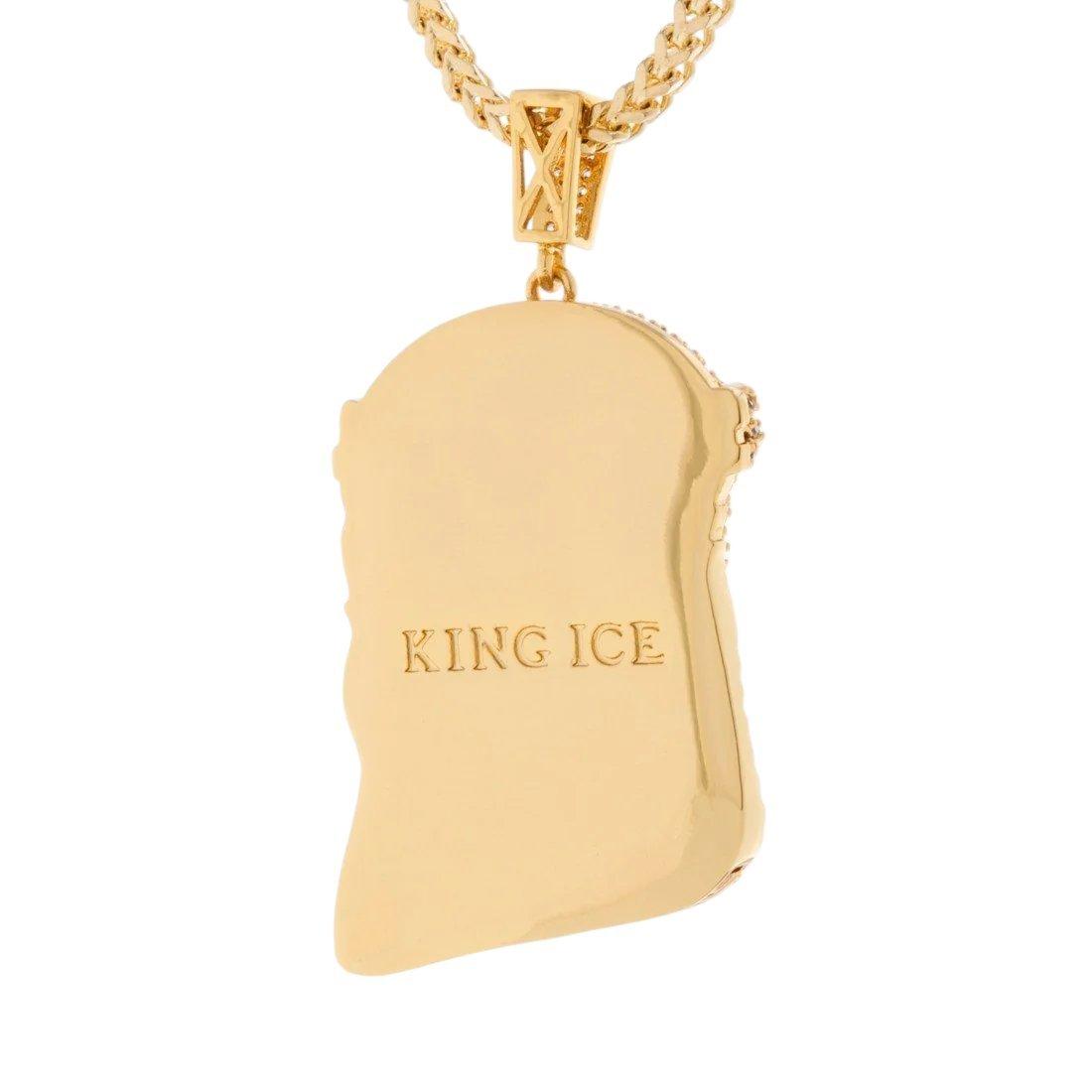King Ice Jesus Necklace - GOLD