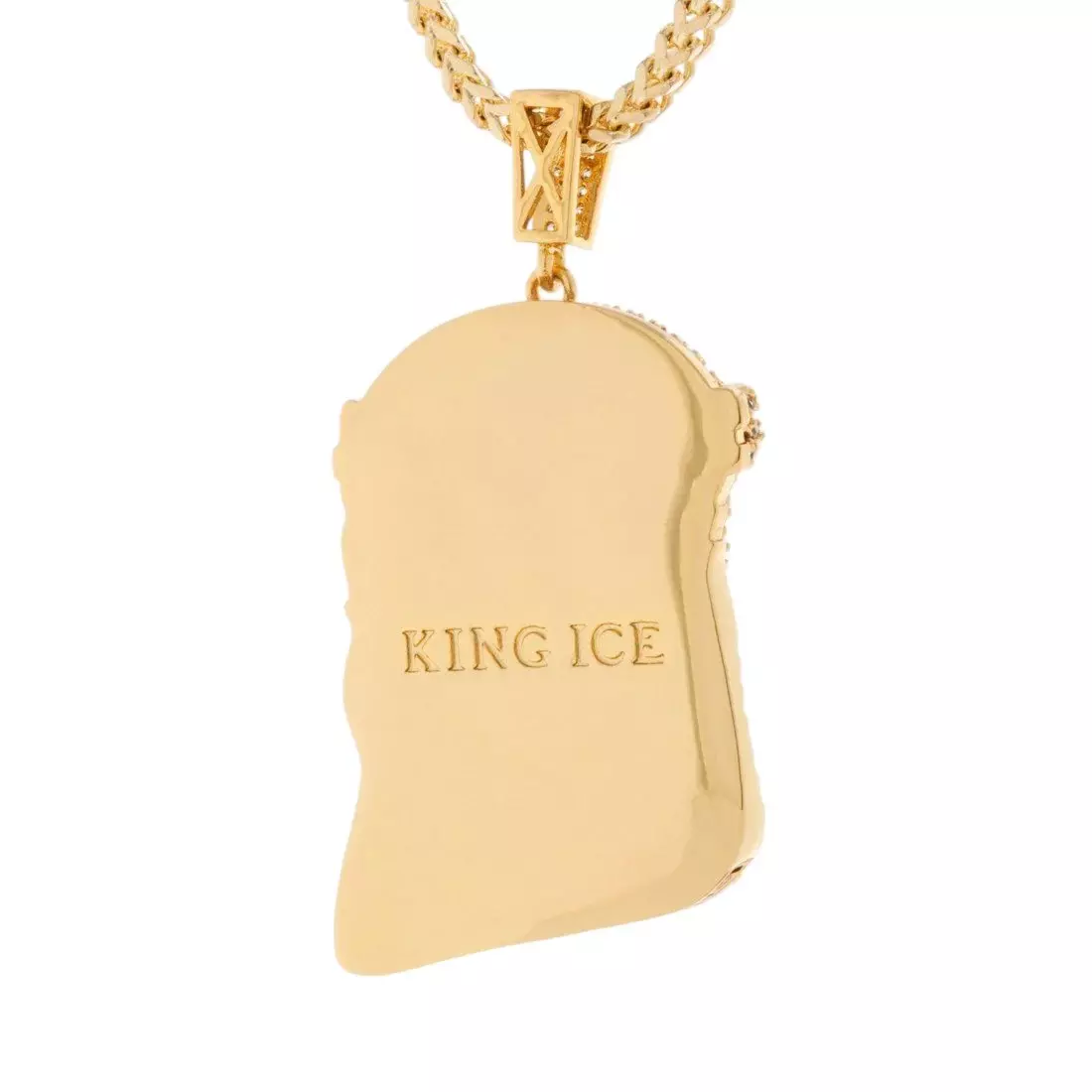King Ice Jesus Necklace - GOLD