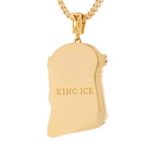 King Ice Jesus Necklace - GOLD