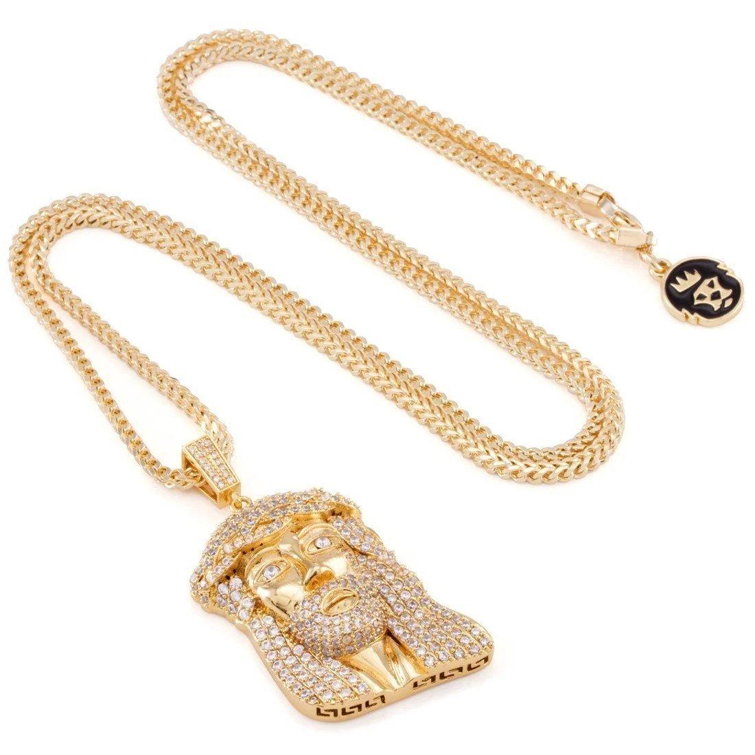 King Ice Jesus Necklace - GOLD