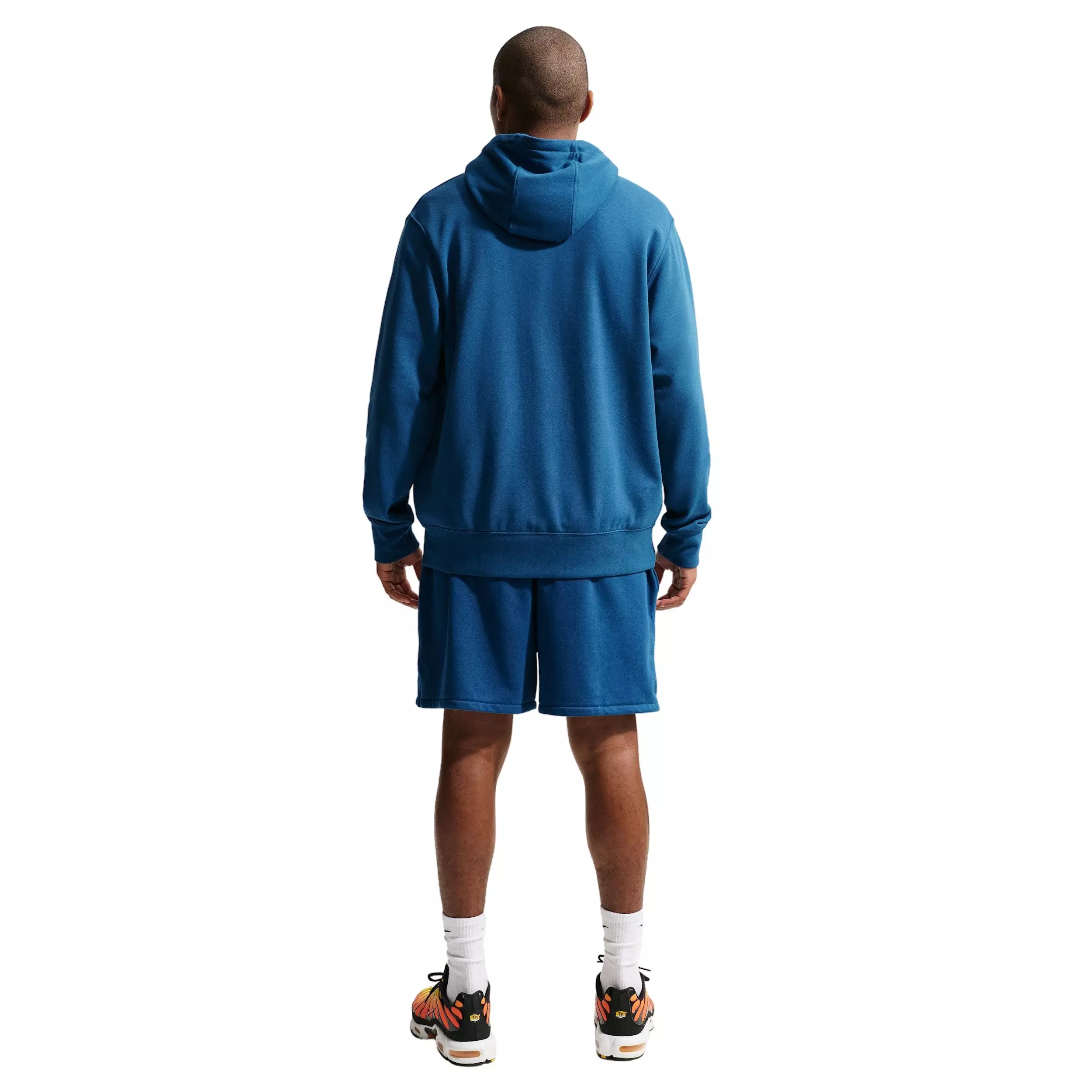 Nike Men's Club French Terry Flow Shorts - Blue - BLUE