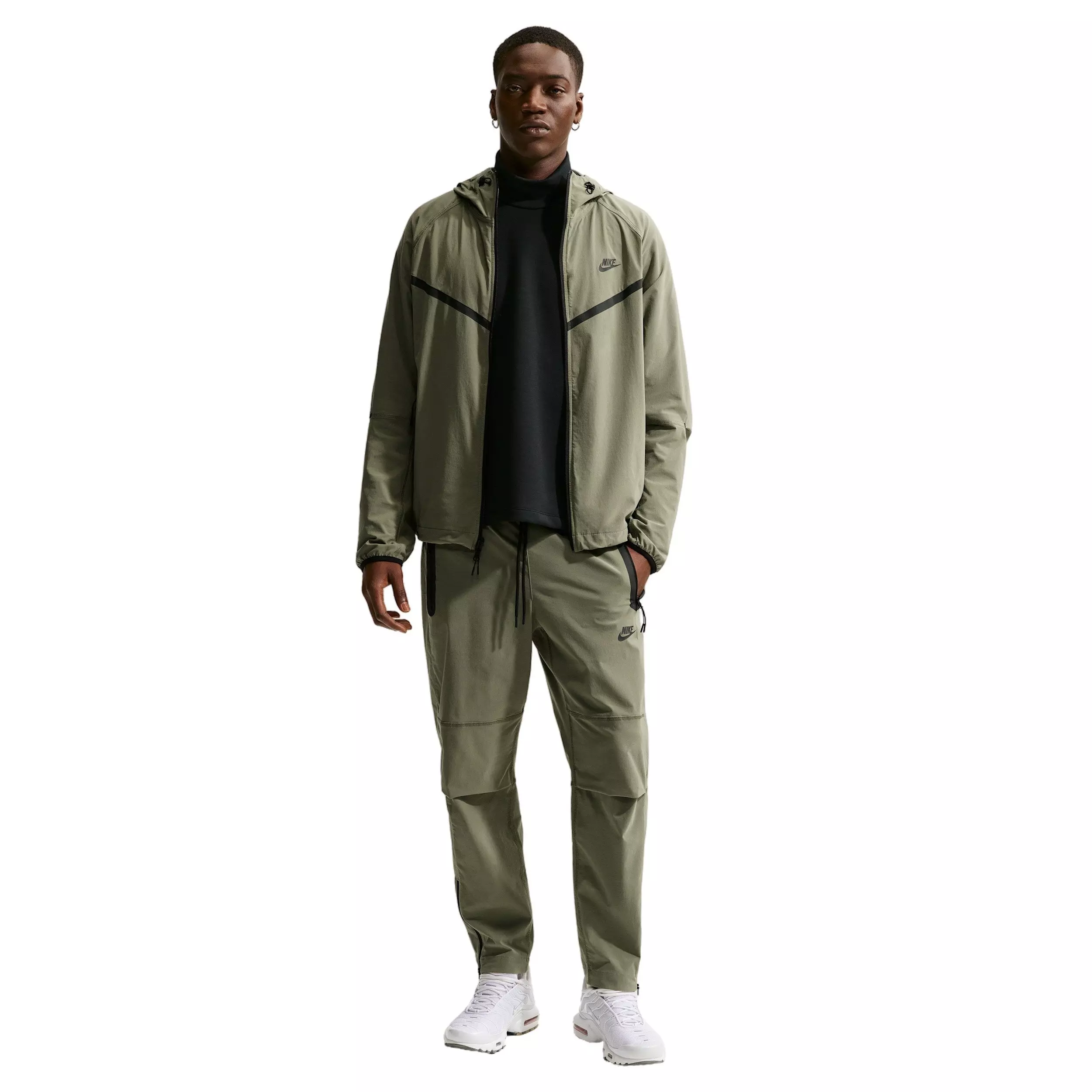 Nike Men's Tech Dri-FIT Woven OH Pants - SILVER SAGE