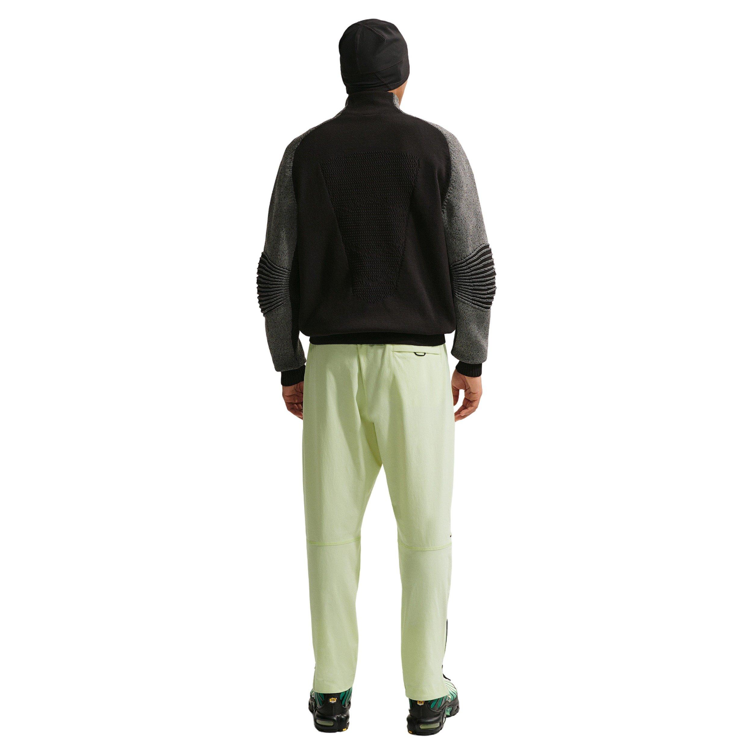 Nike Men's Tech Dri-FIT Woven OH Pants - LIME GREEN/BLACK Thumbnail View 5
