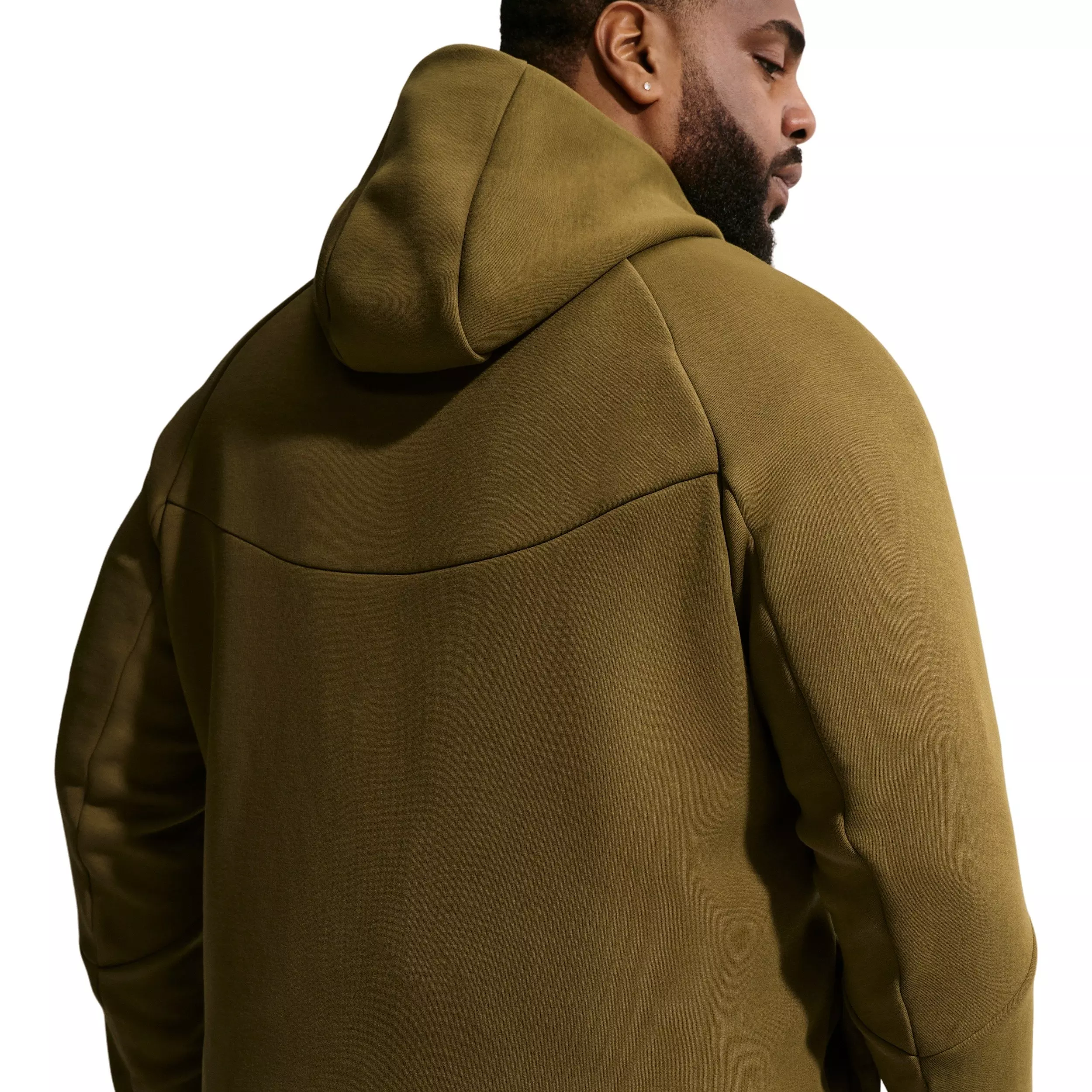 Nike Men's Tech Fleece Windrunner Full-Zip Jacket - OLIVE