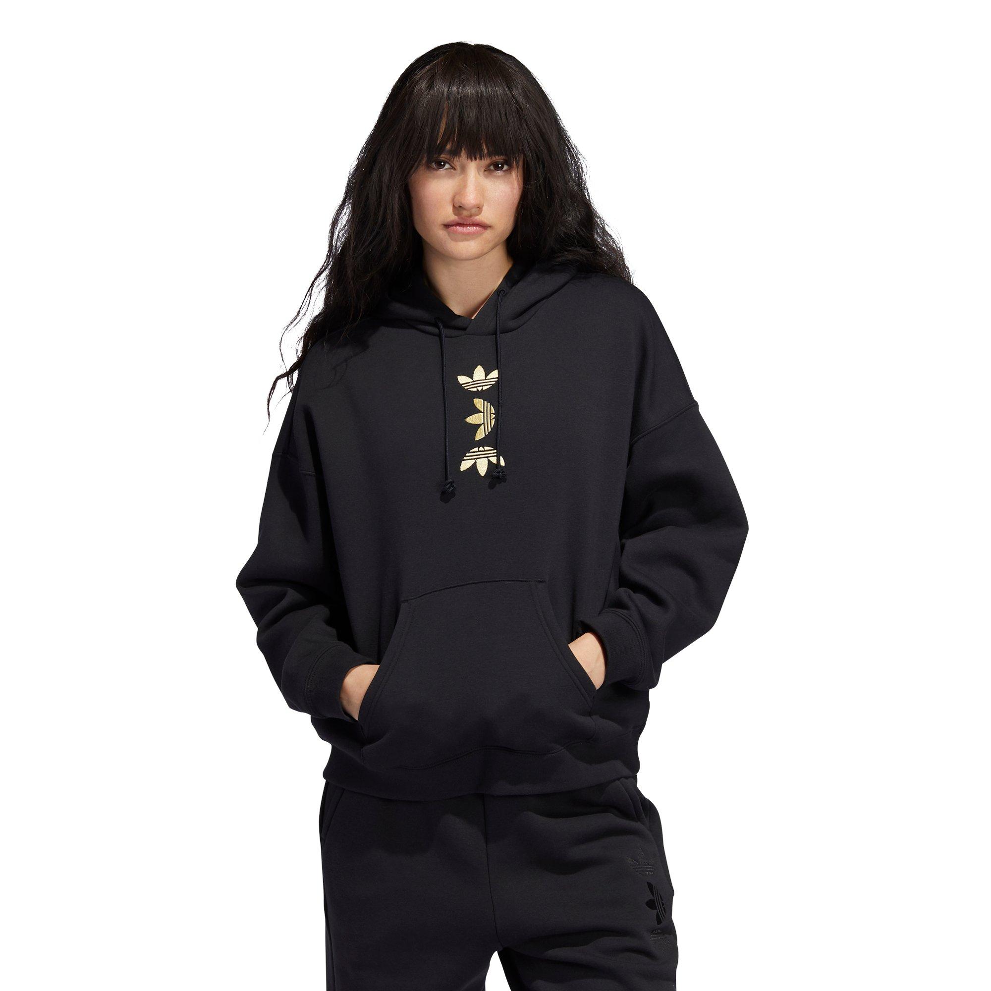 adidas black and gold hoodie