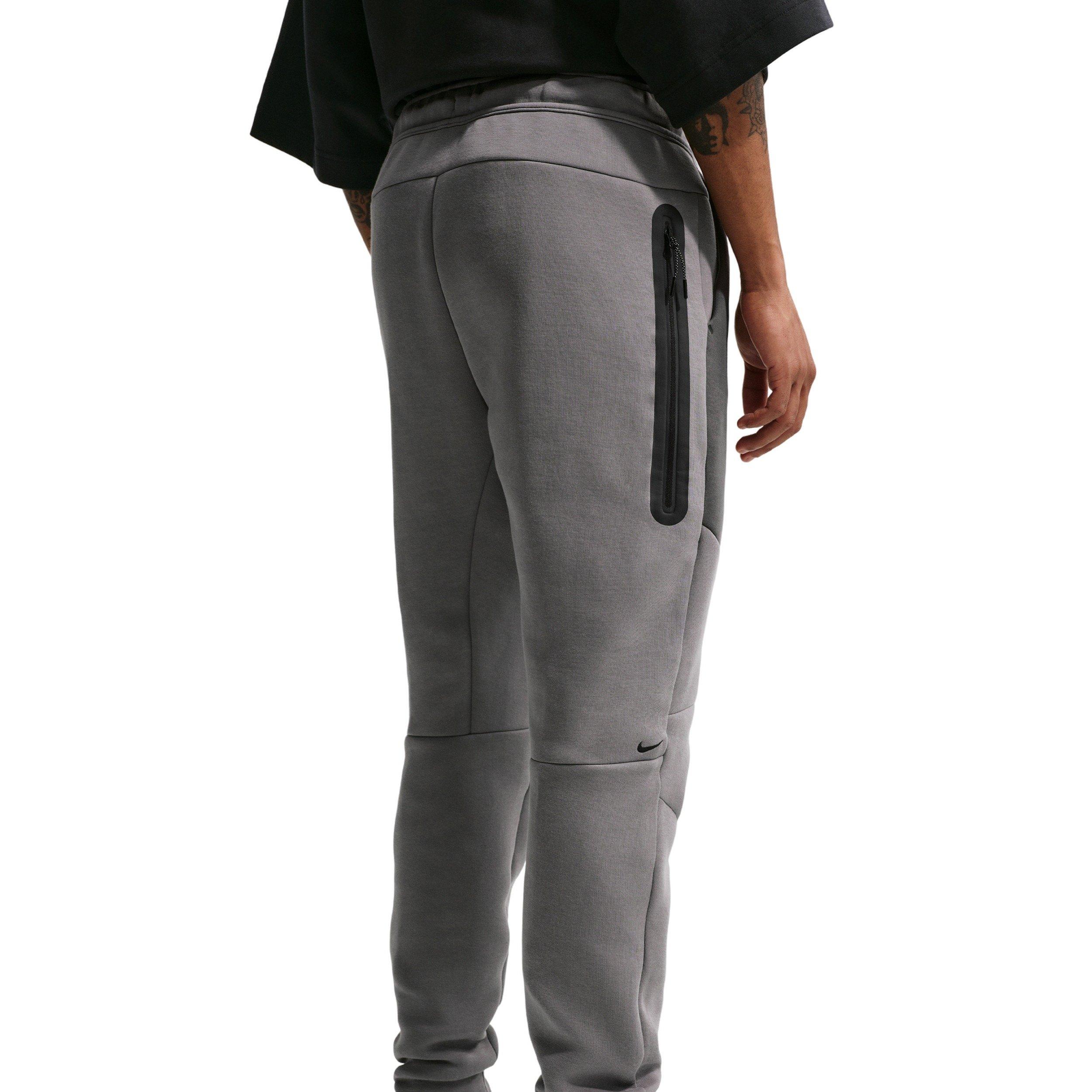 Nike Men's Futura Tech Fleece Joggers - GREY/DK GREY Thumbnail View 2