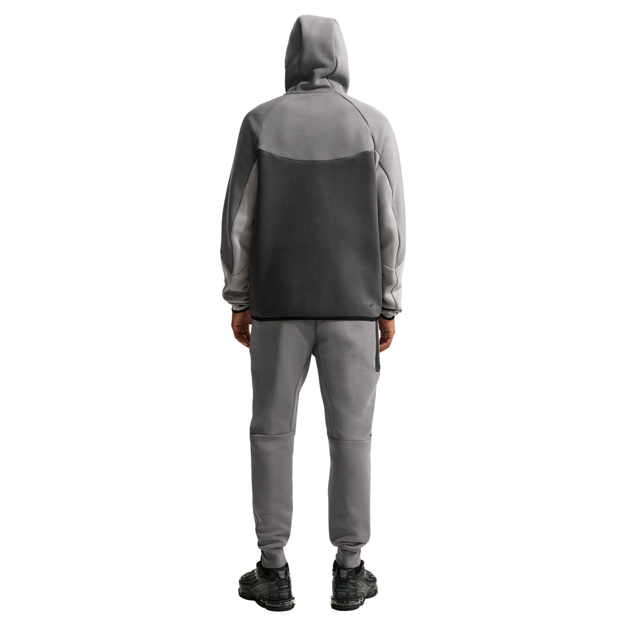 Nike Men's Futura Tech Fleece Joggers - GREY/DK GREY Thumbnail View 5