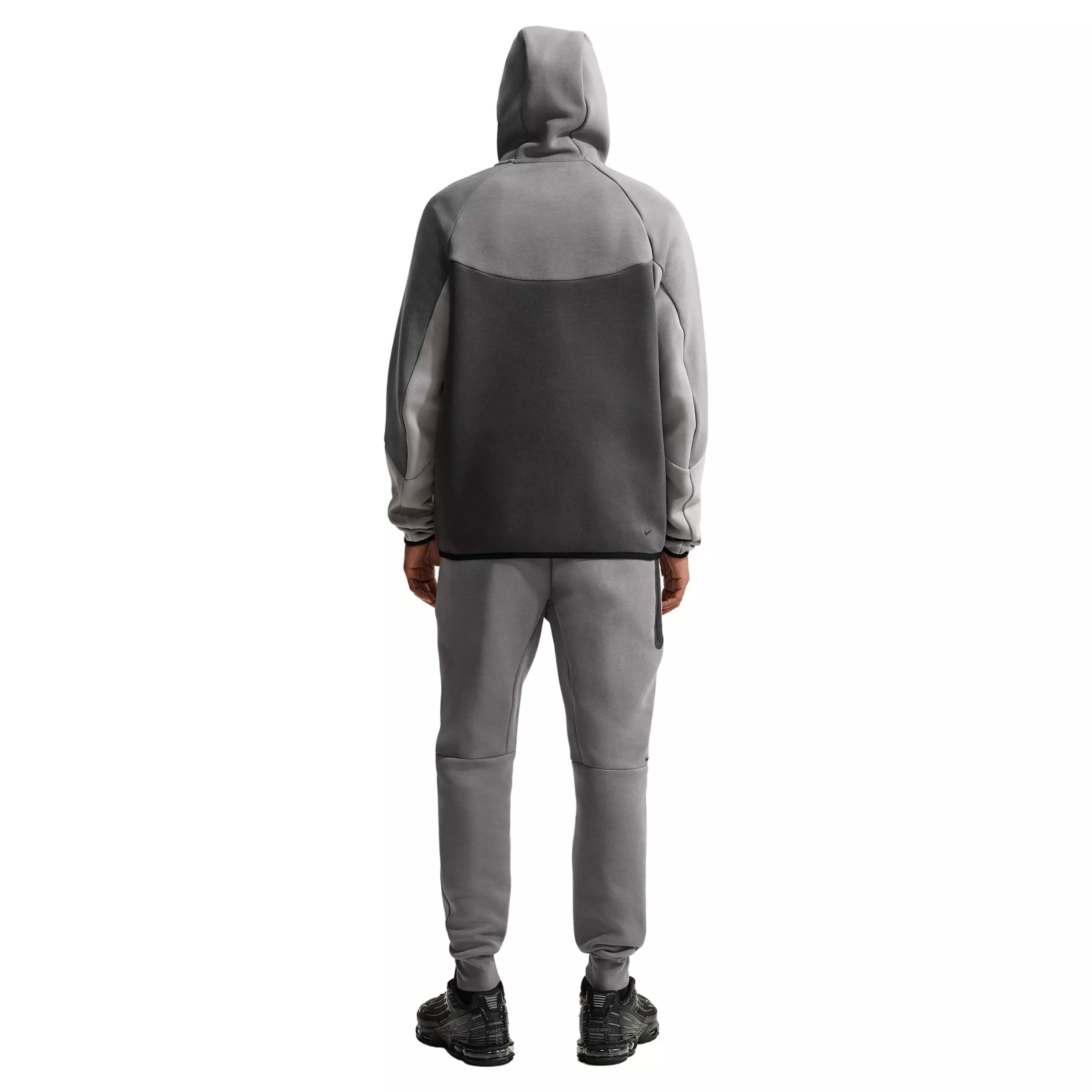 Nike Men's Futura Tech Fleece Joggers - GREY/DK GREY