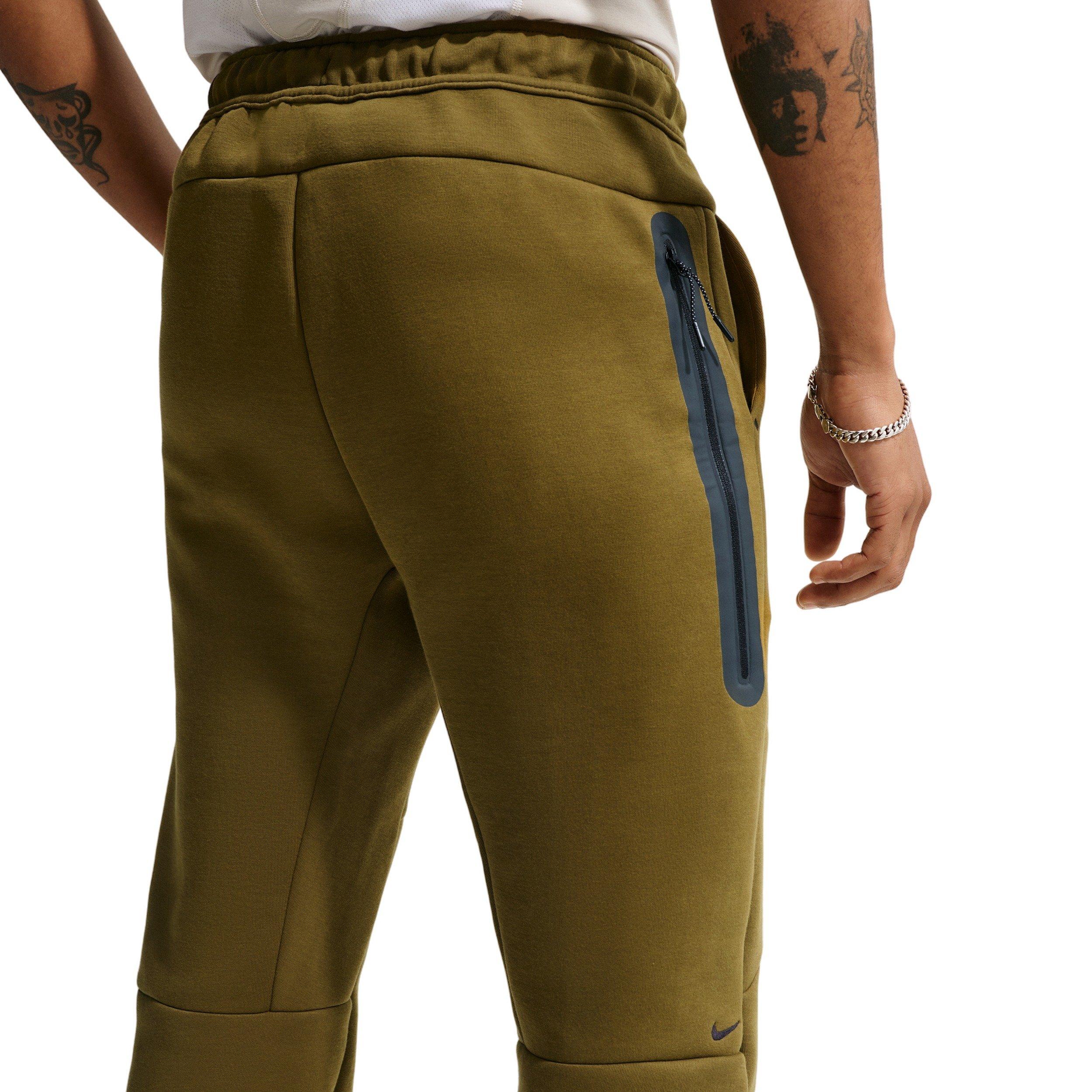 Nike Men's Futura Tech Fleece Joggers - OLIVE/BLACK Thumbnail View 2