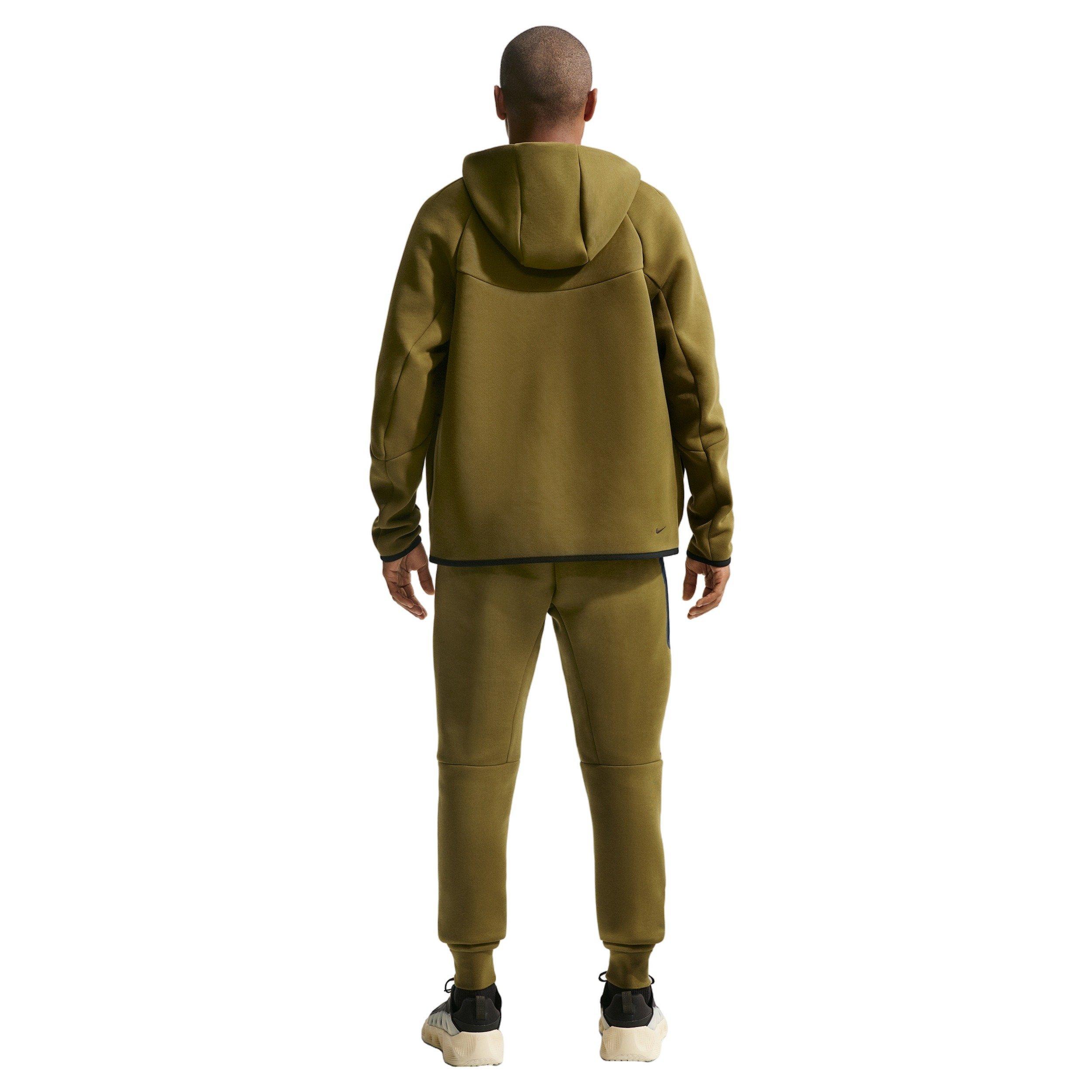 Nike Men's Futura Tech Fleece Joggers - OLIVE/BLACK Thumbnail View 5