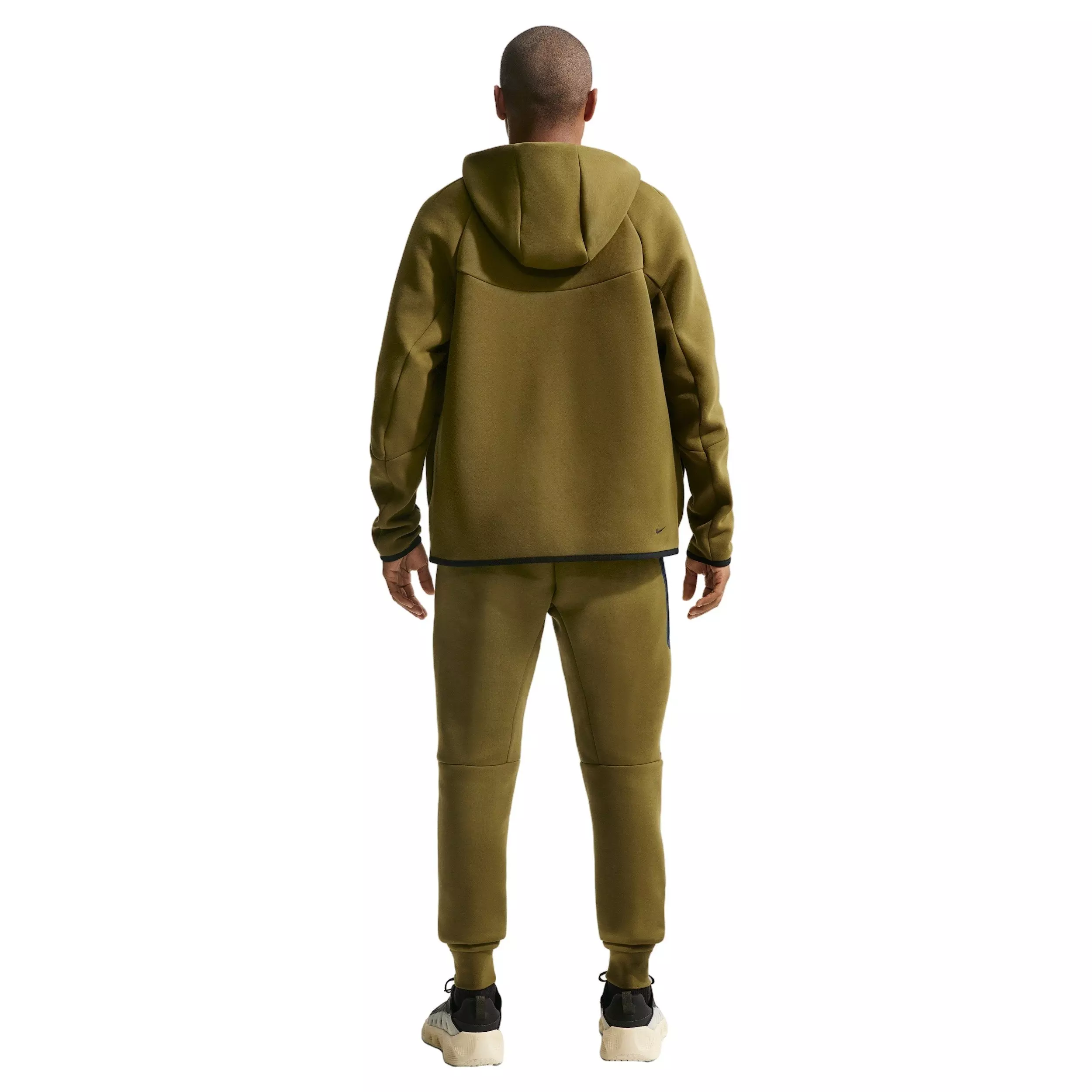 Nike Men's Futura Tech Fleece Joggers - OLIVE/BLACK