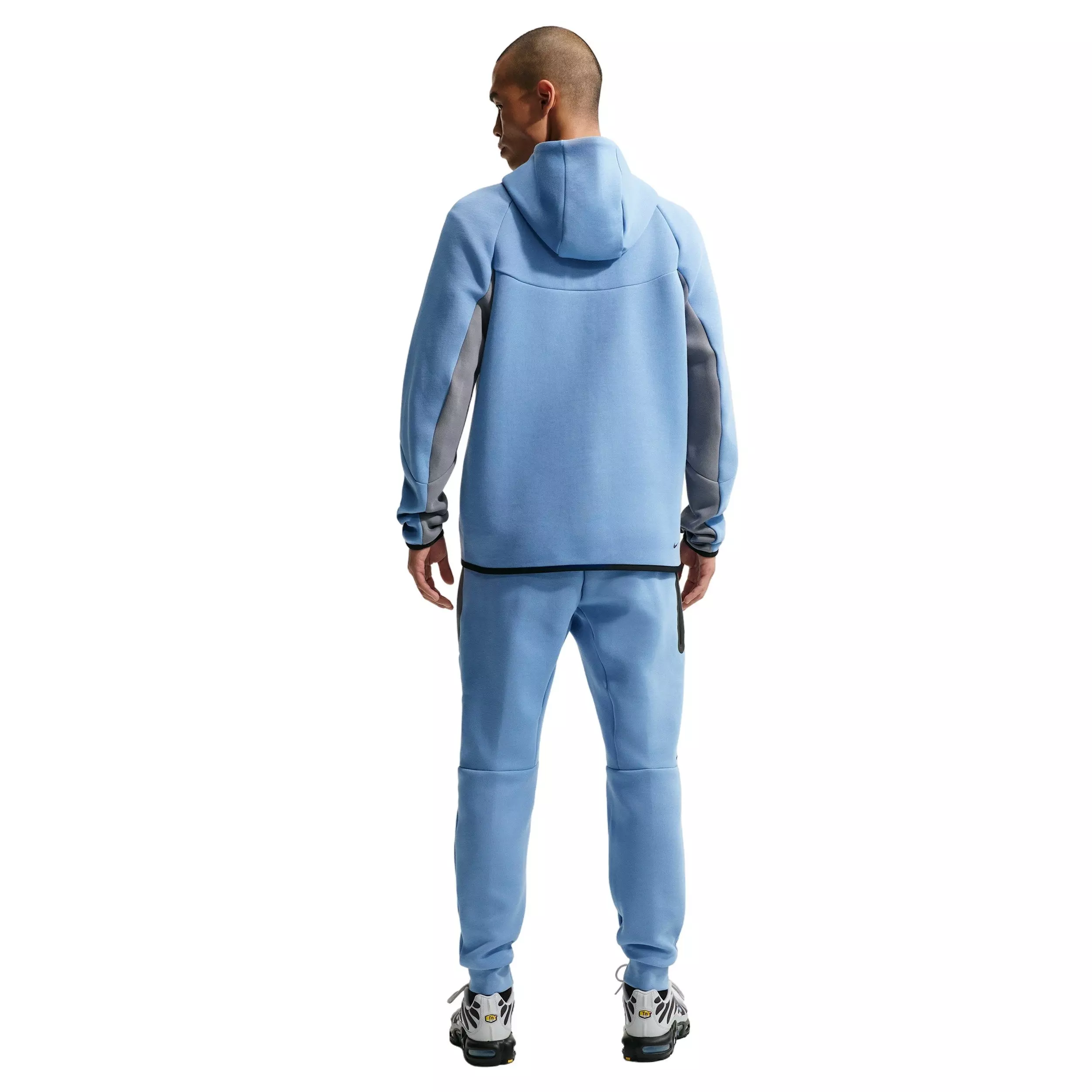 Nike Men's Futura Tech Fleece Joggers - BLUE/GREY