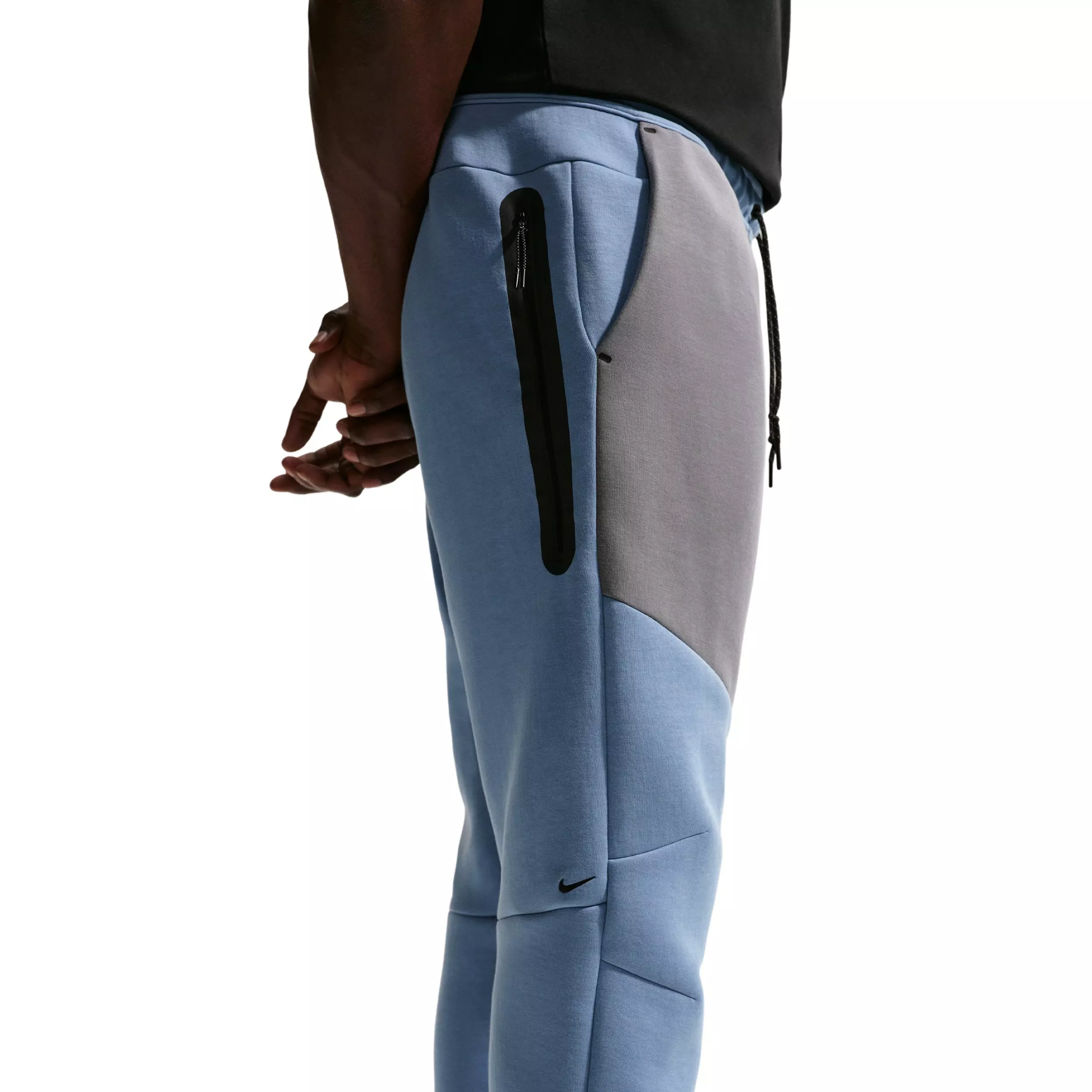Nike Men's Tech Fleece Joggers - BLUE/GREY