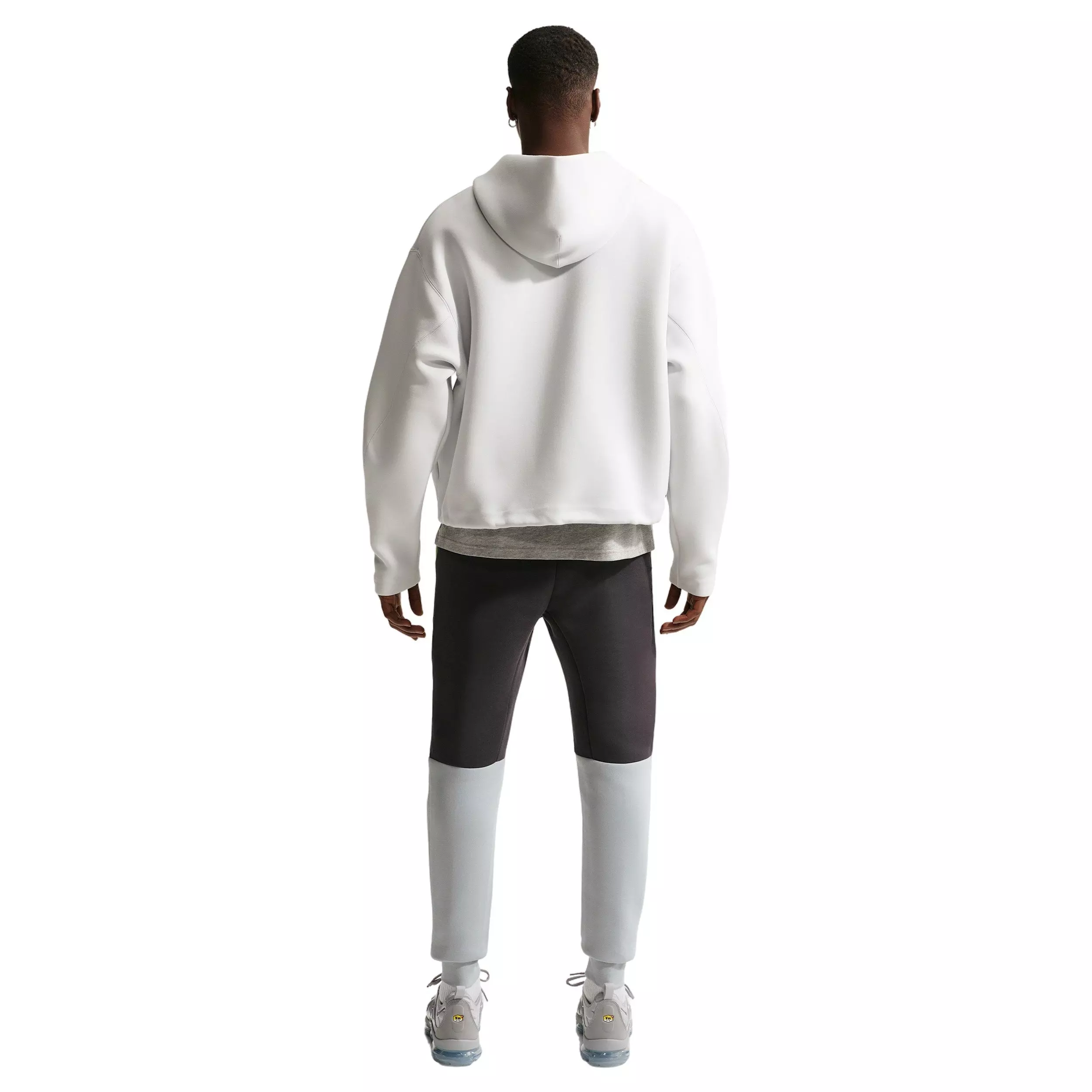 Nike Men's Futura Tech Fleece Joggers - LIME GREEN/GREY