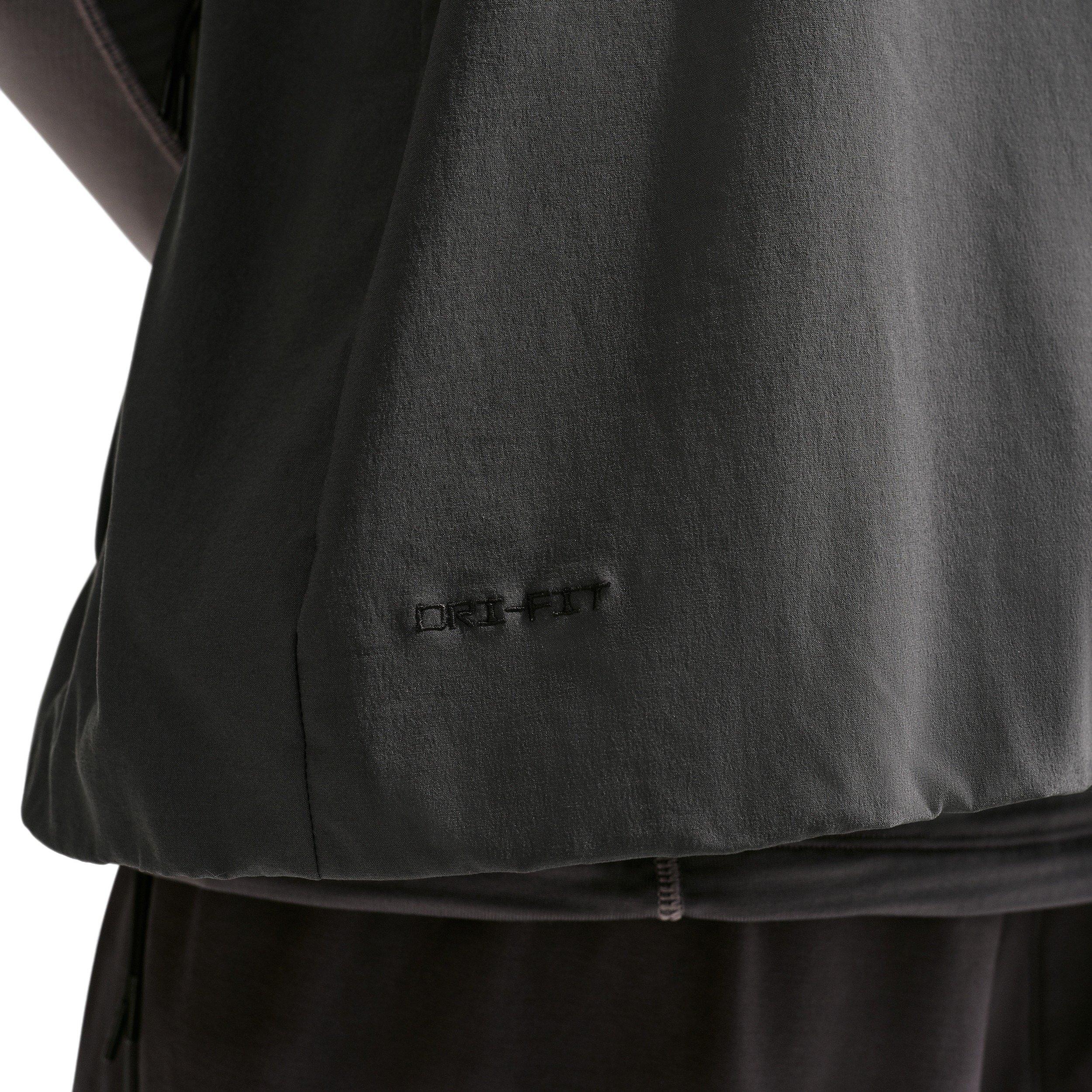 Nike Men's Tech Dri-FIT Woven Windrunner Vest -Dk Grey - DK GREY Thumbnail View 6