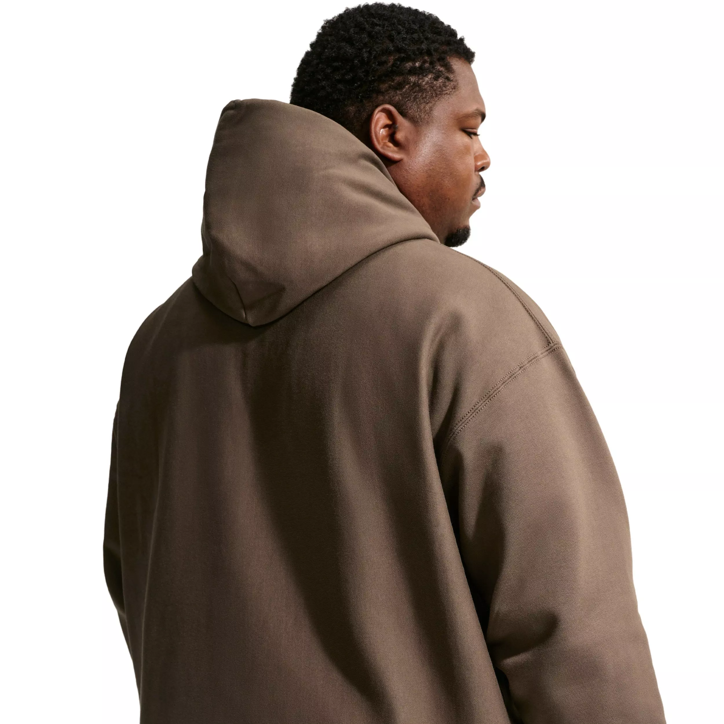 Nike Men's Solo Swoosh BB Pullover Hoodie - DK HAZEL