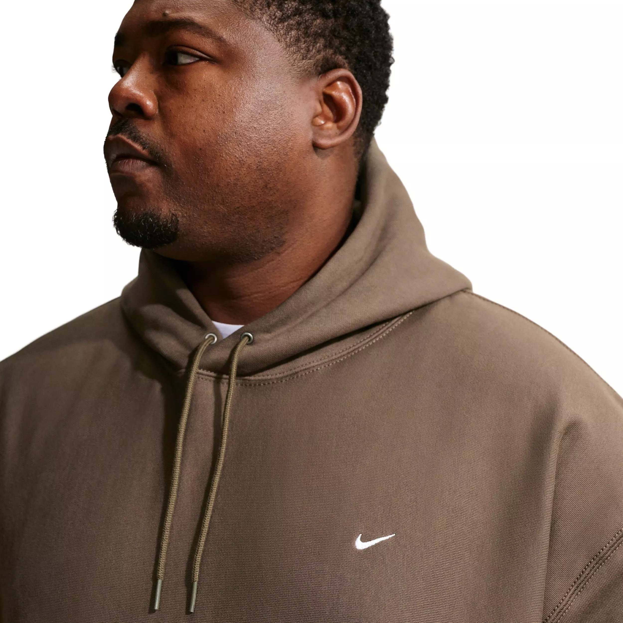 Nike Men's Solo Swoosh BB Pullover Hoodie - DK HAZEL