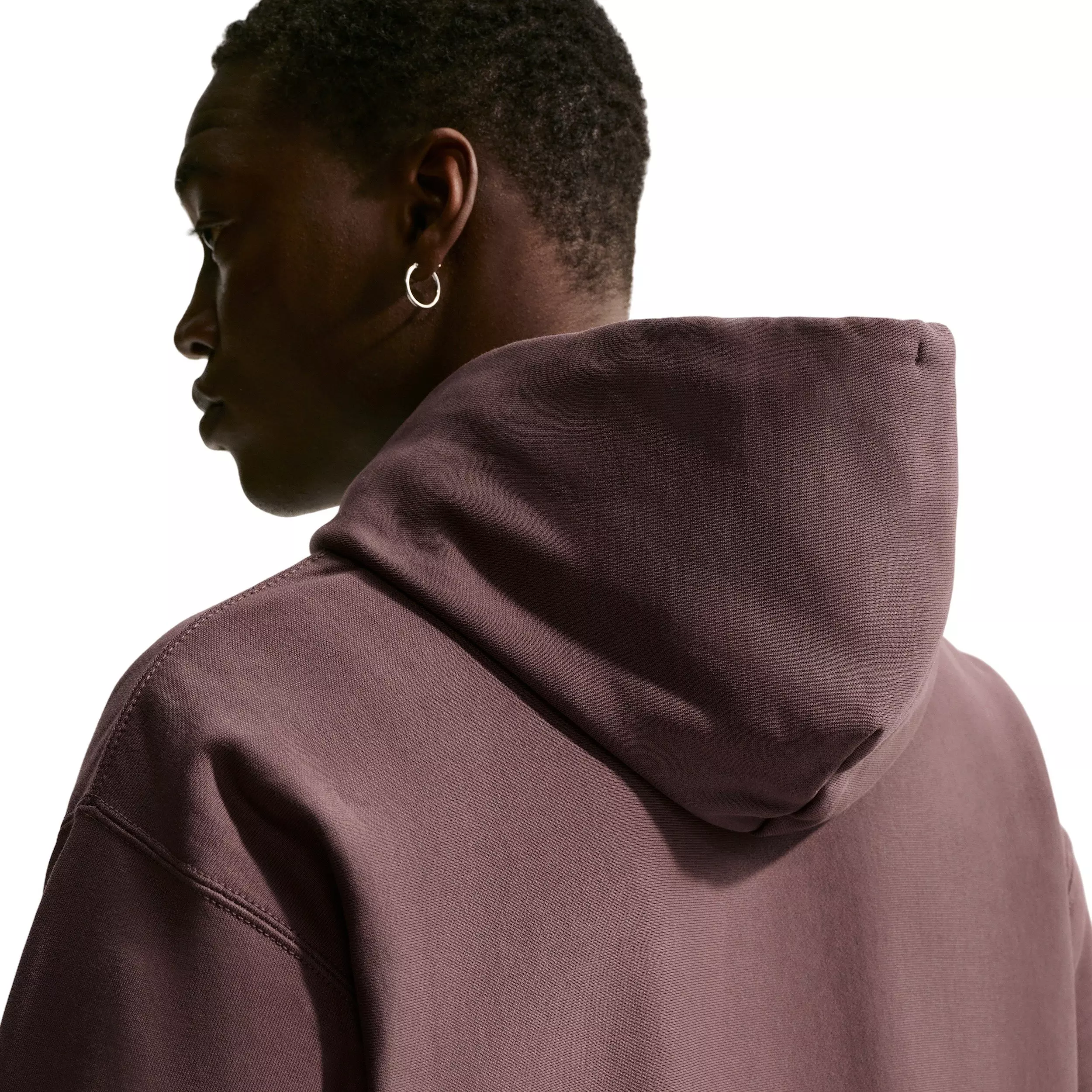 Nike Men's Solo Swoosh BB Pullover Hoodie - TATTOO PURPLE