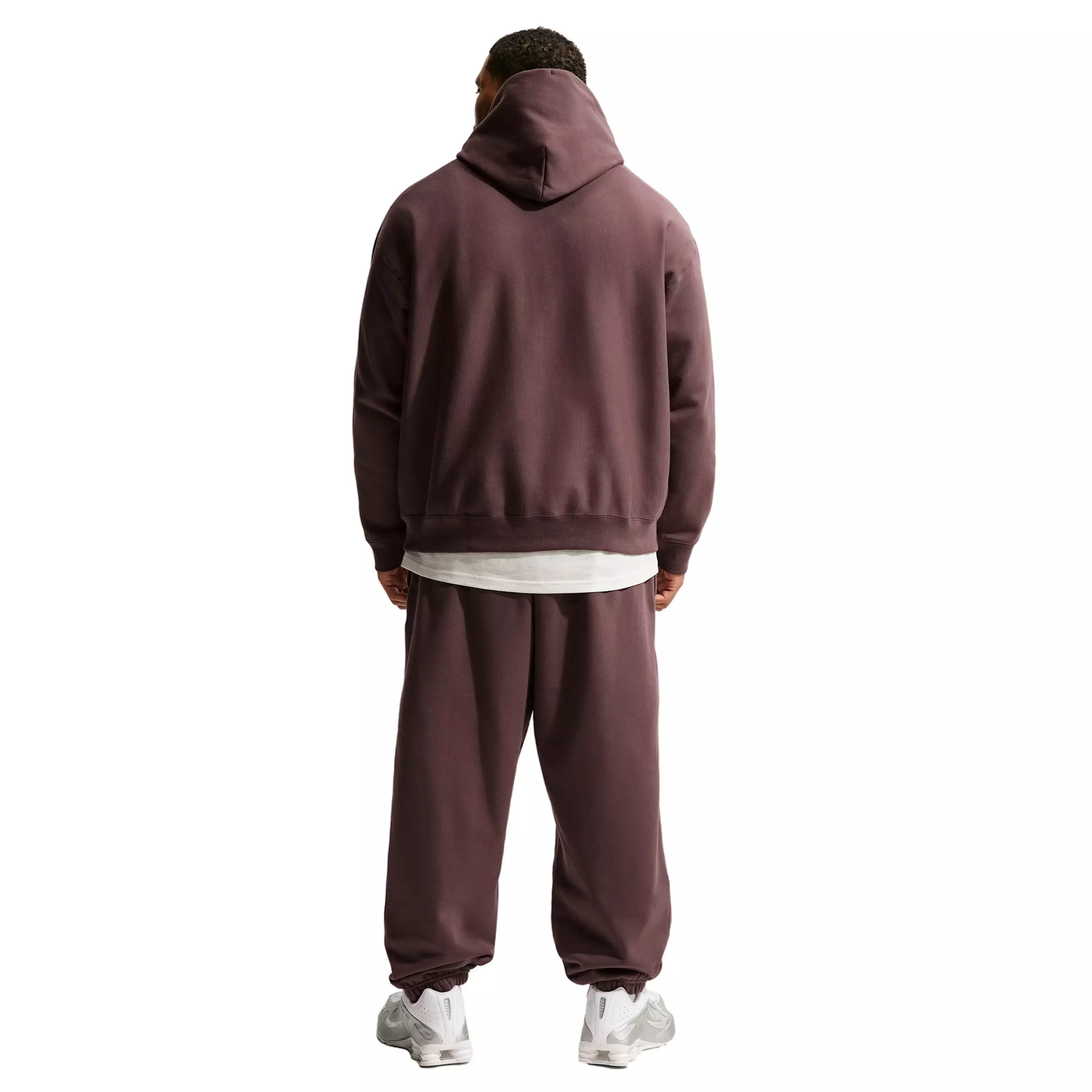 Nike Men's Solo Swoosh BB Pullover Hoodie - TATTOO PURPLE