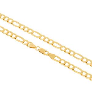 King Ice 8mm Figaro Chain - Gold - GOLD