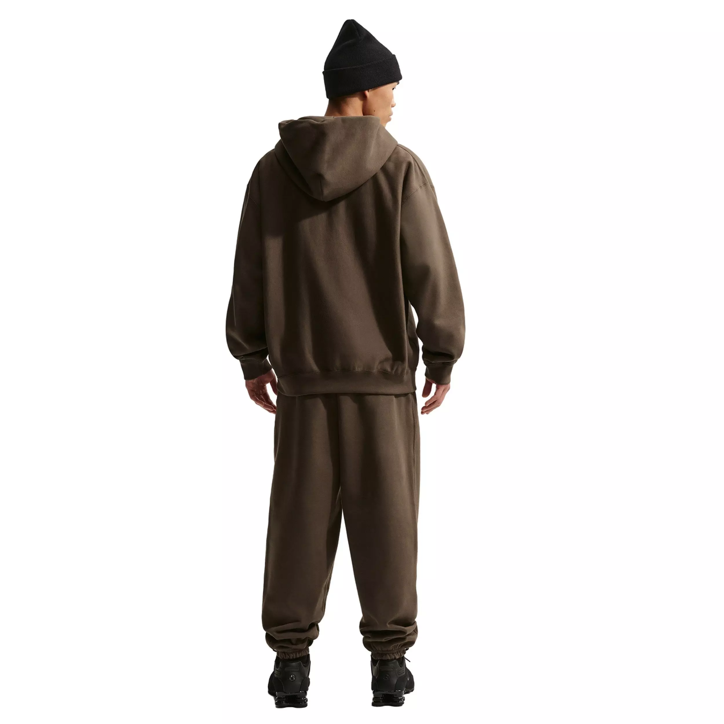 Nike Men's Solo Swoosh BB Cuffed Fleece Pants - DK HAZEL