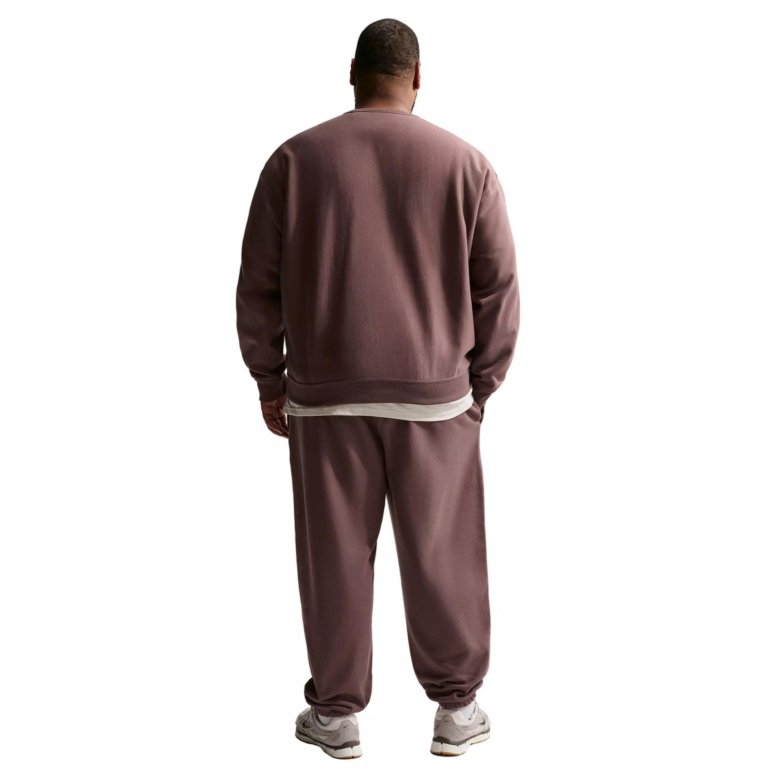 Nike Men's Solo Swoosh BB Cuffed Fleece Pants - TATTOO PURPLE