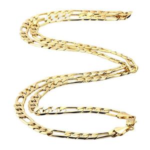 King Ice 5mm Figaro Chain - Gold - GOLD