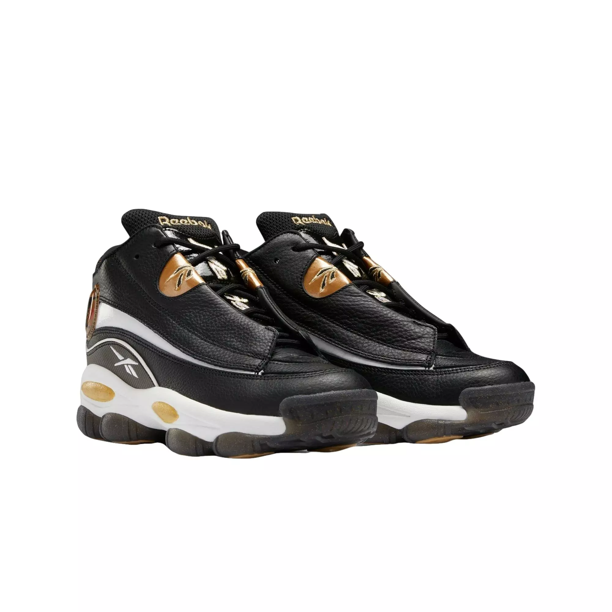 Reebok The Answer DMX "Core Black/Ftwr White/Rbk Brass" Unisex Basketball Shoe - BLACK/WHITE/BRASS