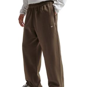 Nike Men's Solo Swoosh BB Fleece Open-Hem Pants