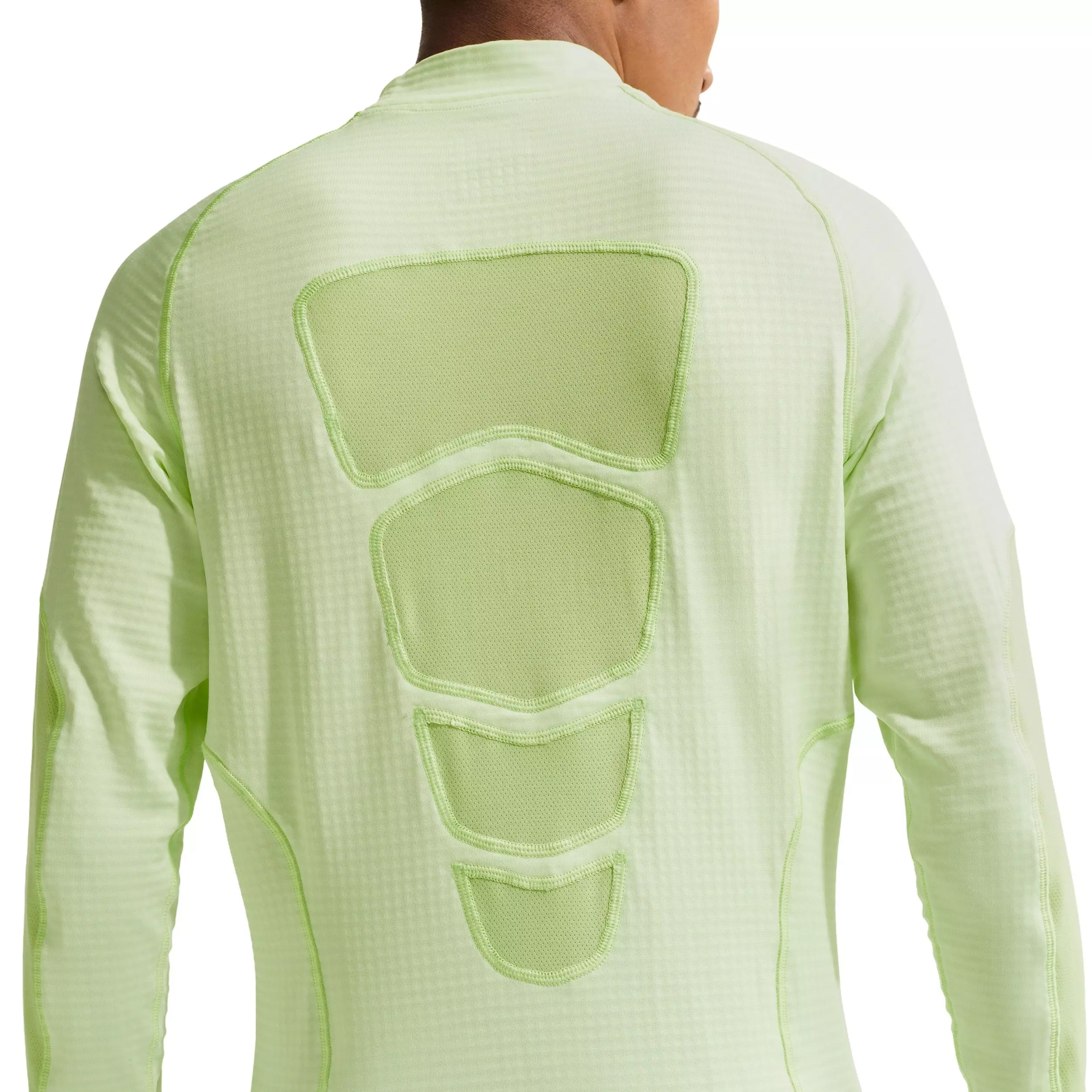 Nike Men's Tech Base Layer Long Sleeve Top - VOLT/LIME