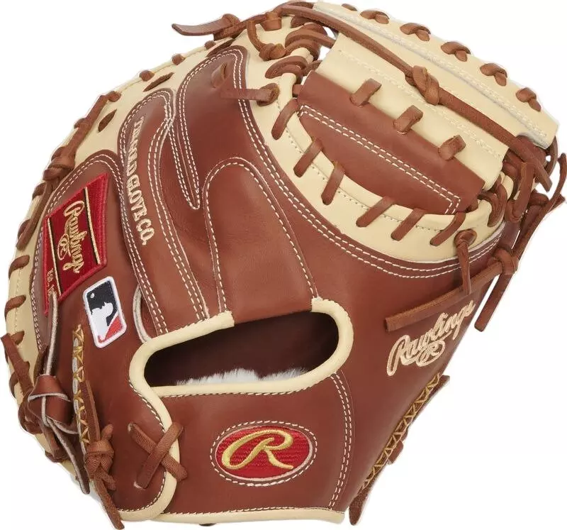 Rawlings Pro Preferred 33" Catcher's Baseball Glove 2022 RHT - BROWN