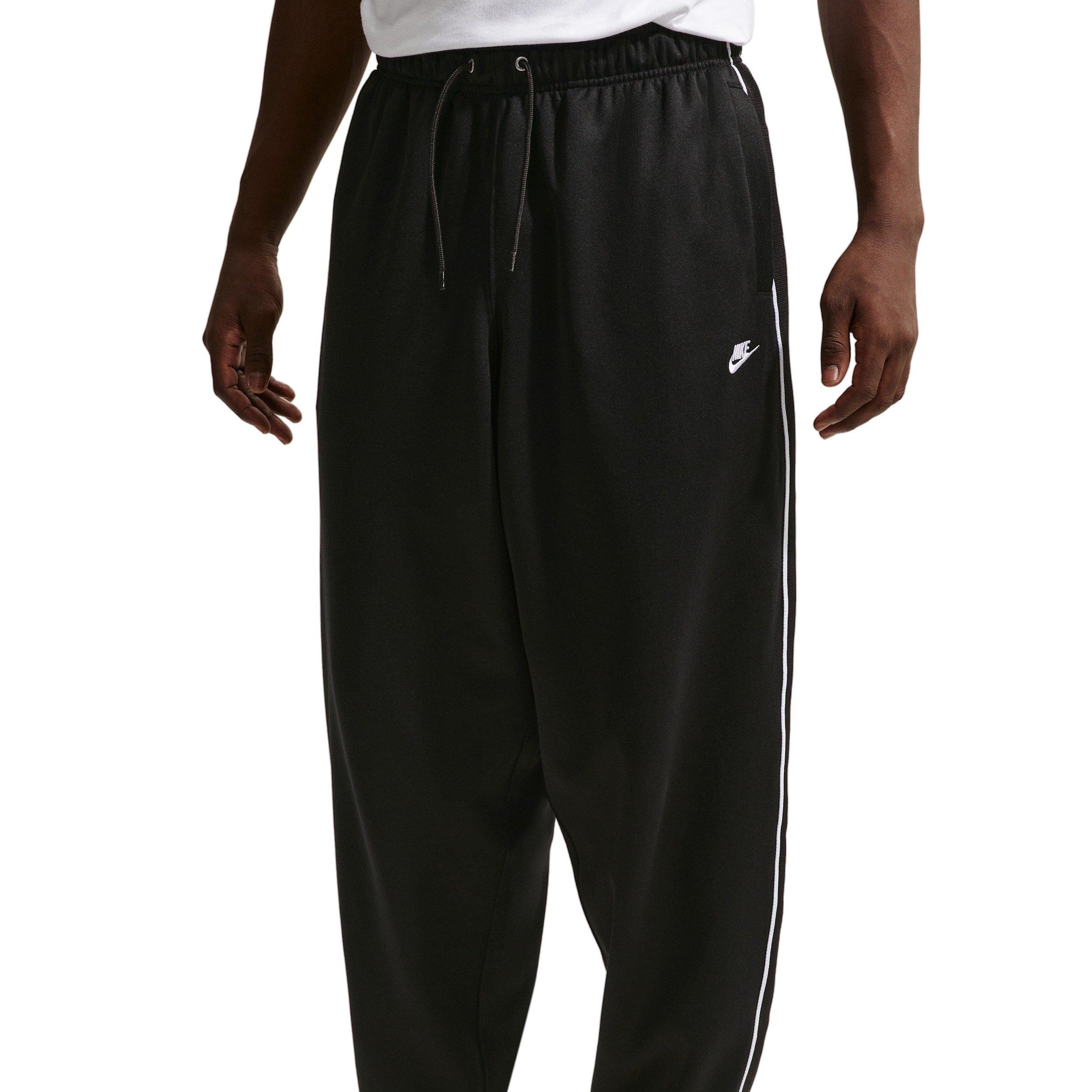 Nike Oversized Knit Track Pants Men's Black | Hibbett