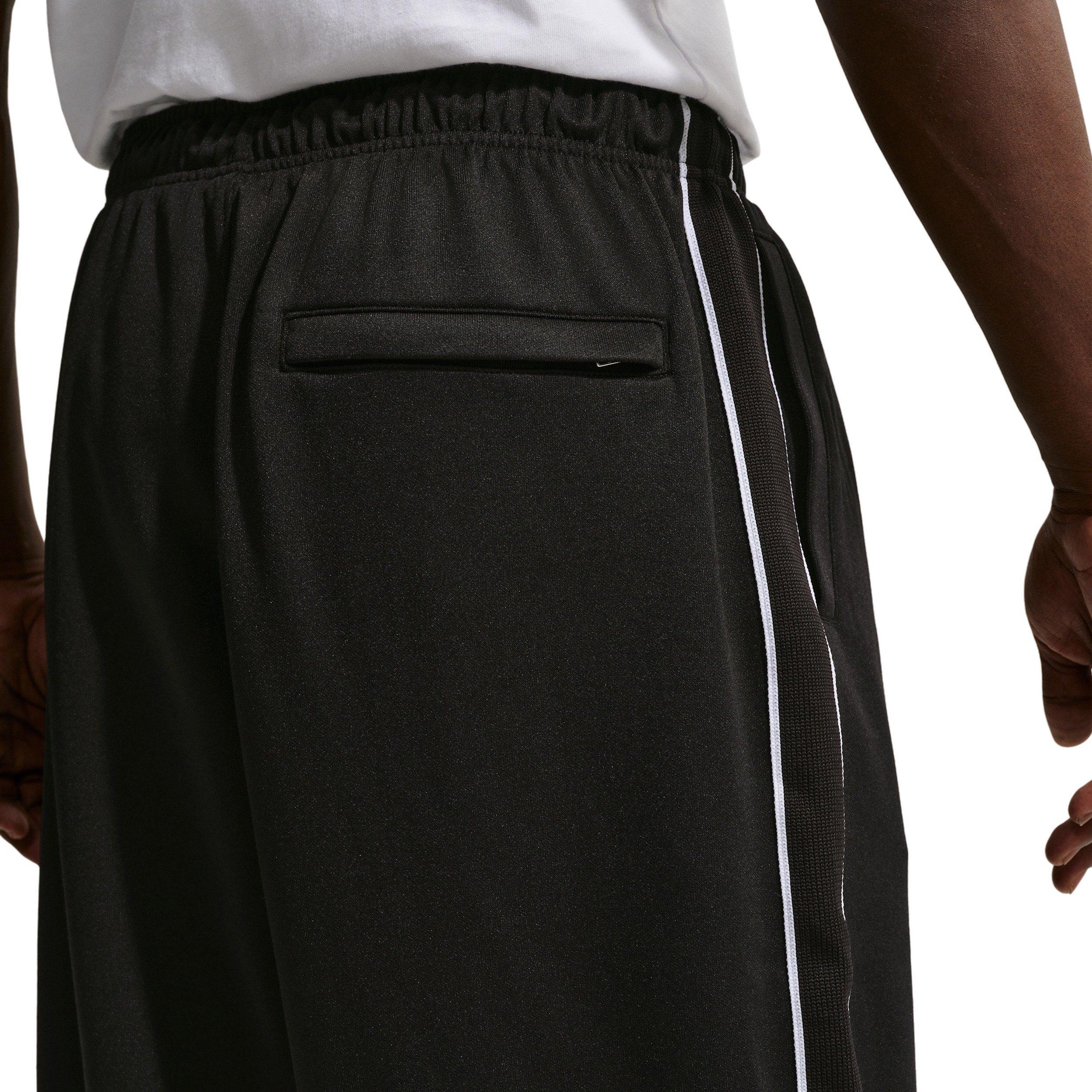 Nike Men's Sportswear Club Oversized Knit Track Pants - Black - BLACK Thumbnail View 2