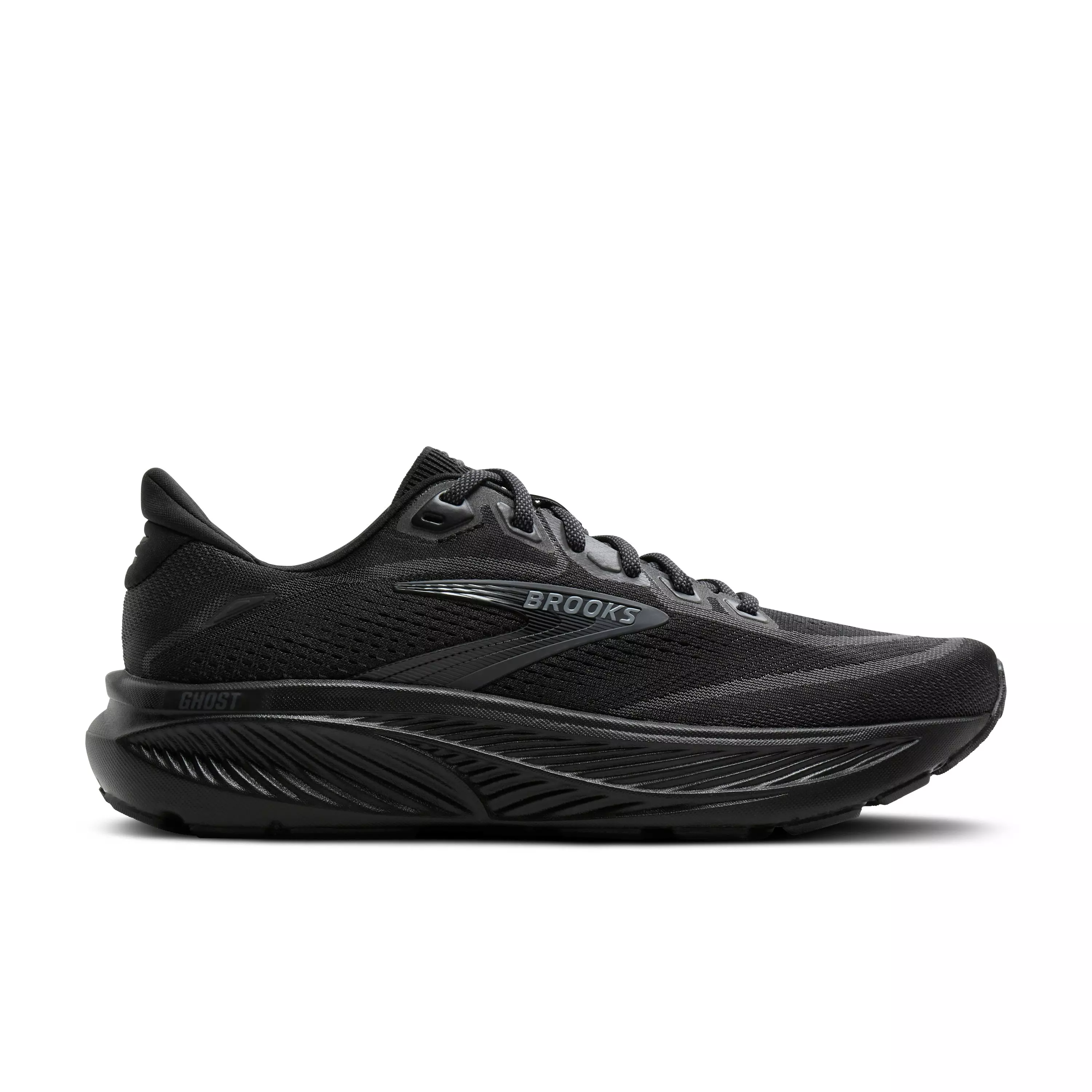Brooks Ghost 18 "Black/Black/Ebony" Women's Running Shoe - BLACK/BLACK/EBONY