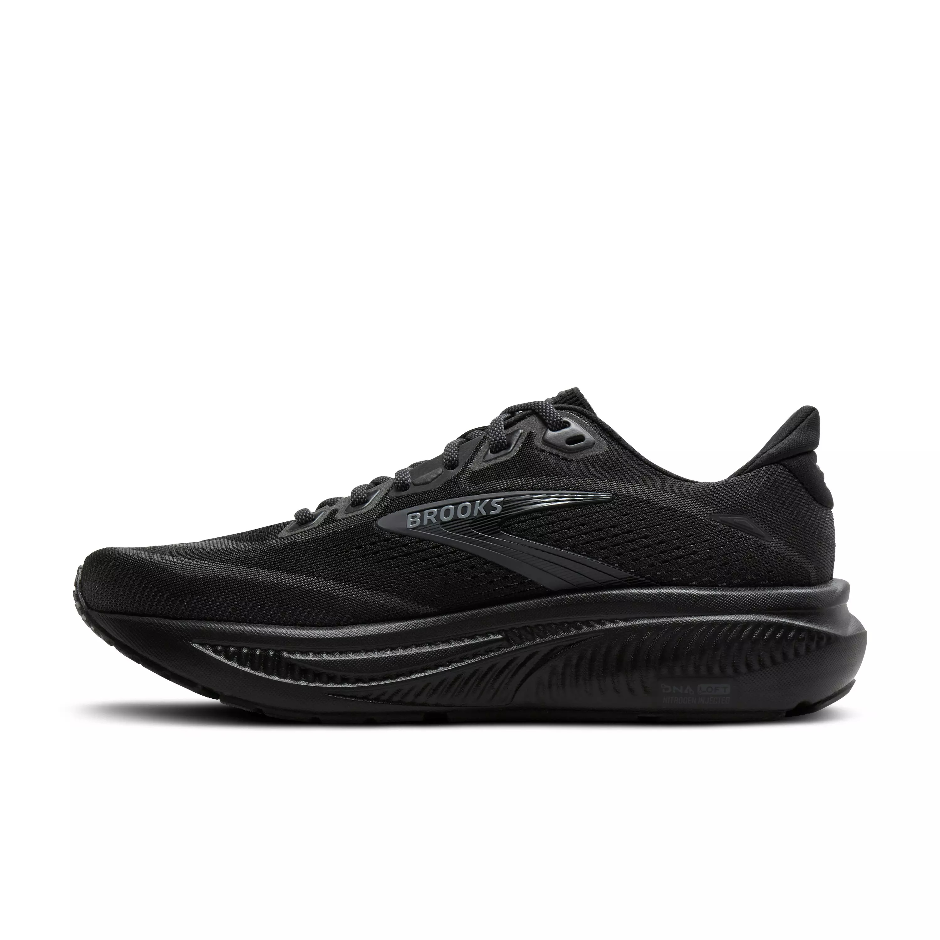 Brooks Ghost 18 "Black/Black/Ebony" Women's Running Shoe - BLACK/BLACK/EBONY