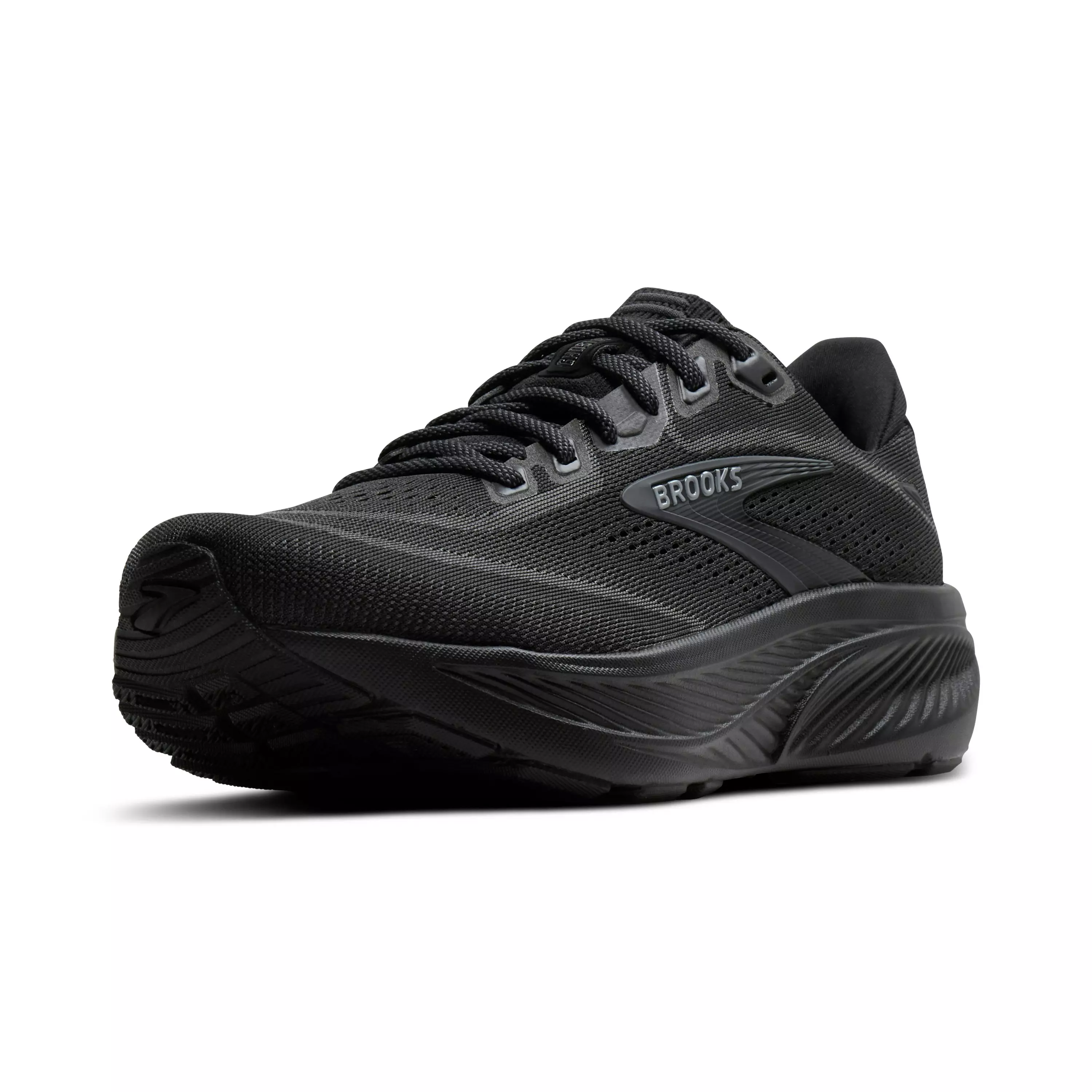 Brooks Ghost 18 "Black/Black/Ebony" Women's Running Shoe - BLACK/BLACK/EBONY