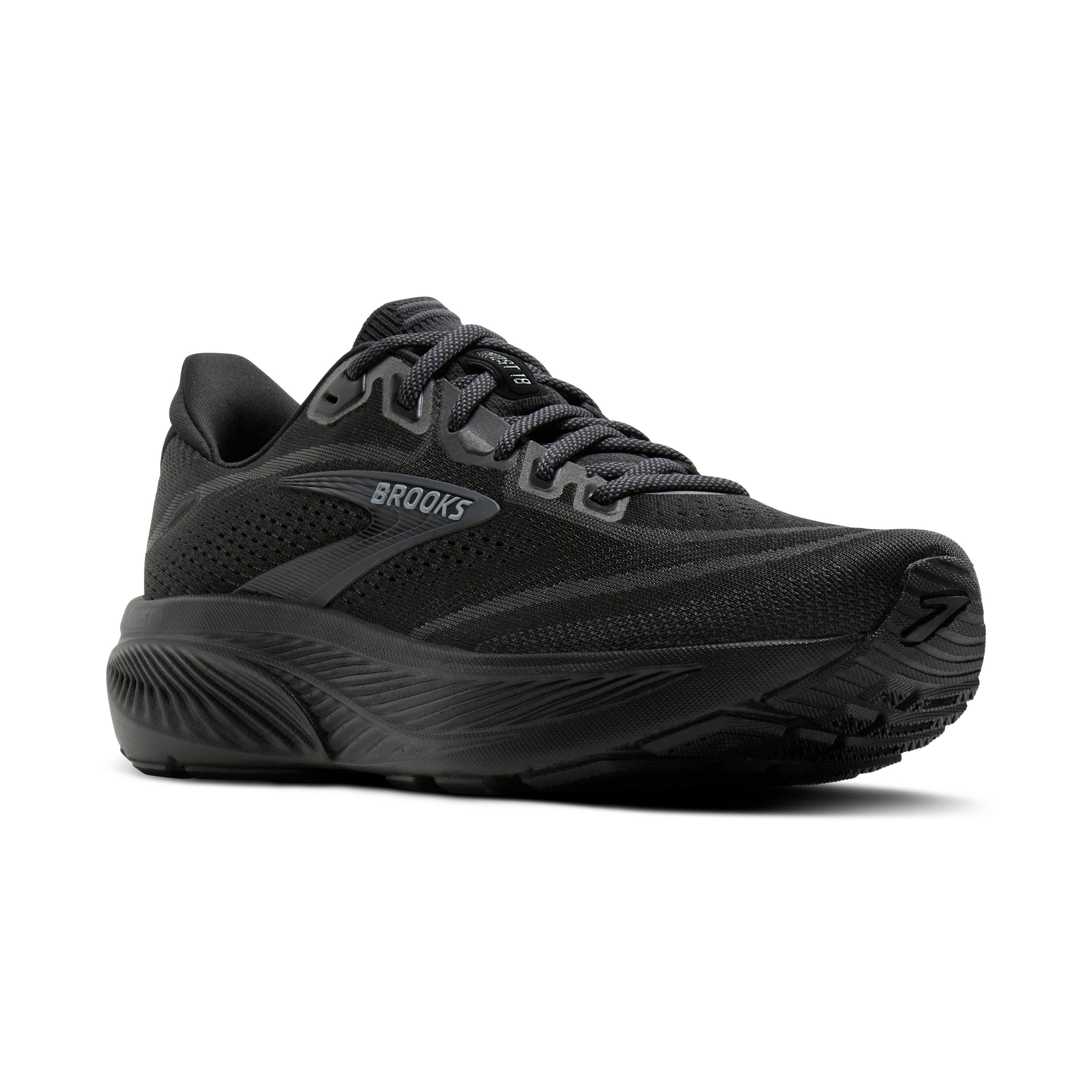 Brooks Ghost 18 "Black/Black/Ebony" Women's Running Shoe - BLACK/BLACK/EBONY