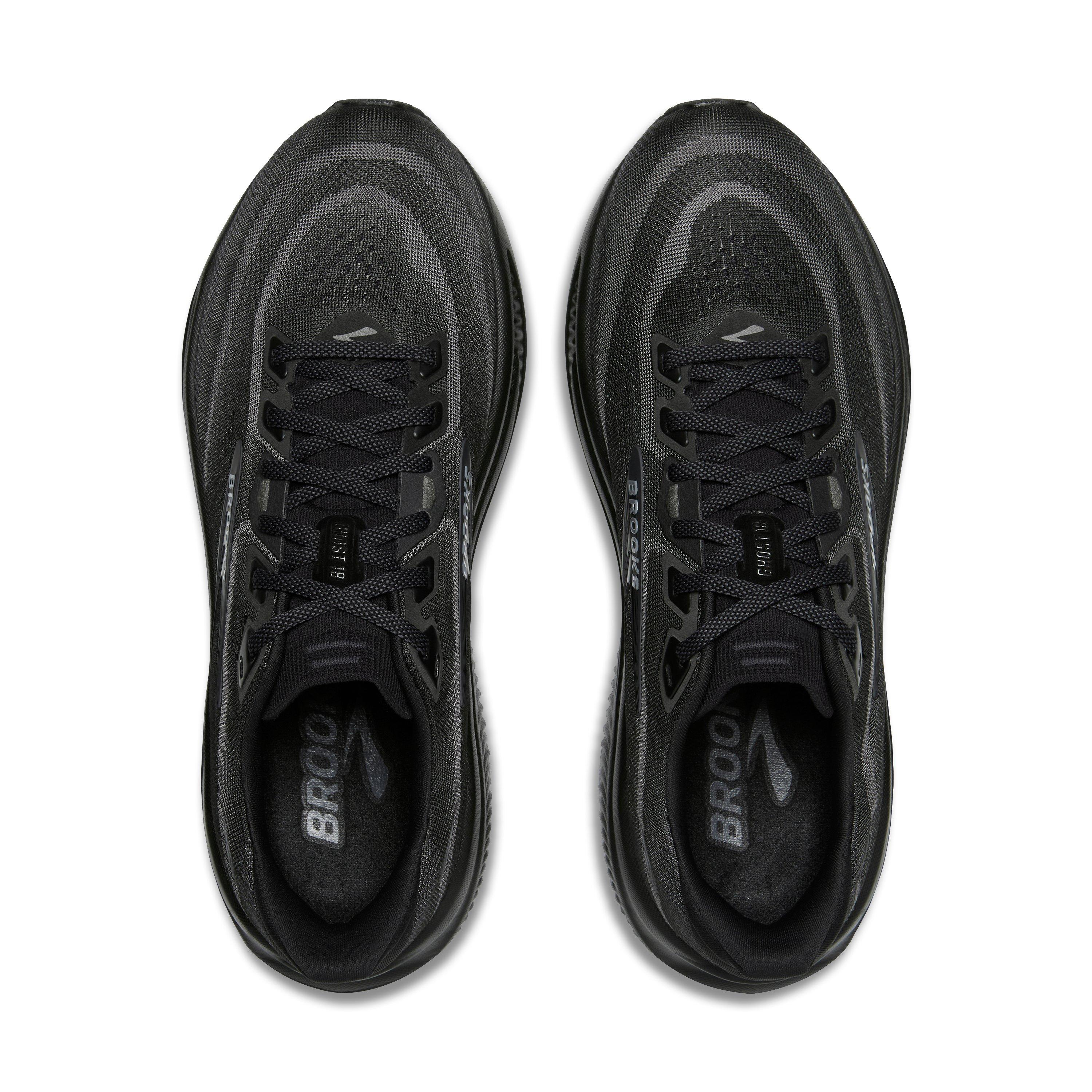 Brooks Ghost 18 "Black/Black/Ebony" Women's Running Shoe - BLACK/BLACK/EBONY
