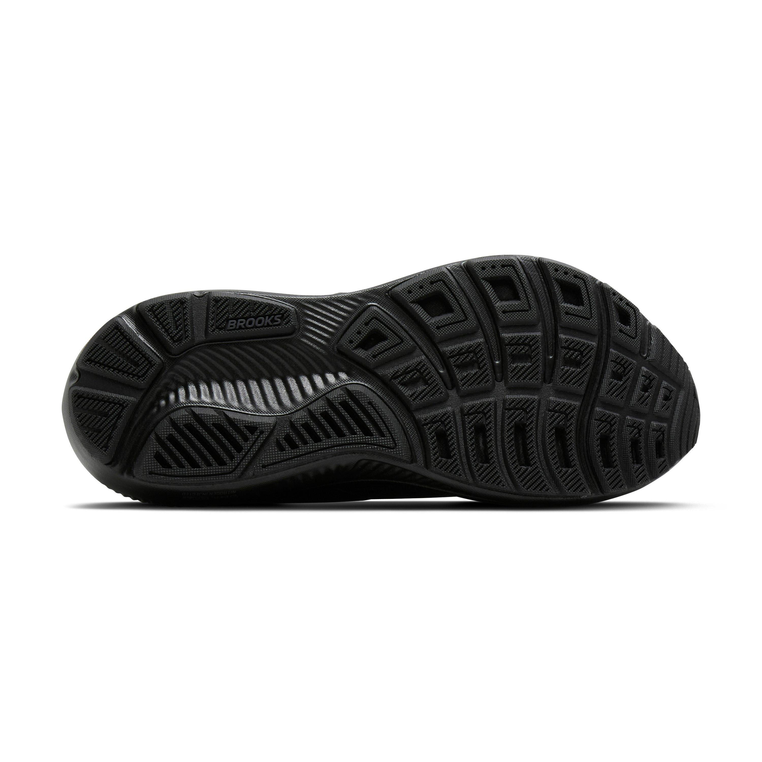 Brooks Ghost 18 "Black/Black/Ebony" Women's Running Shoe - BLACK/BLACK/EBONY