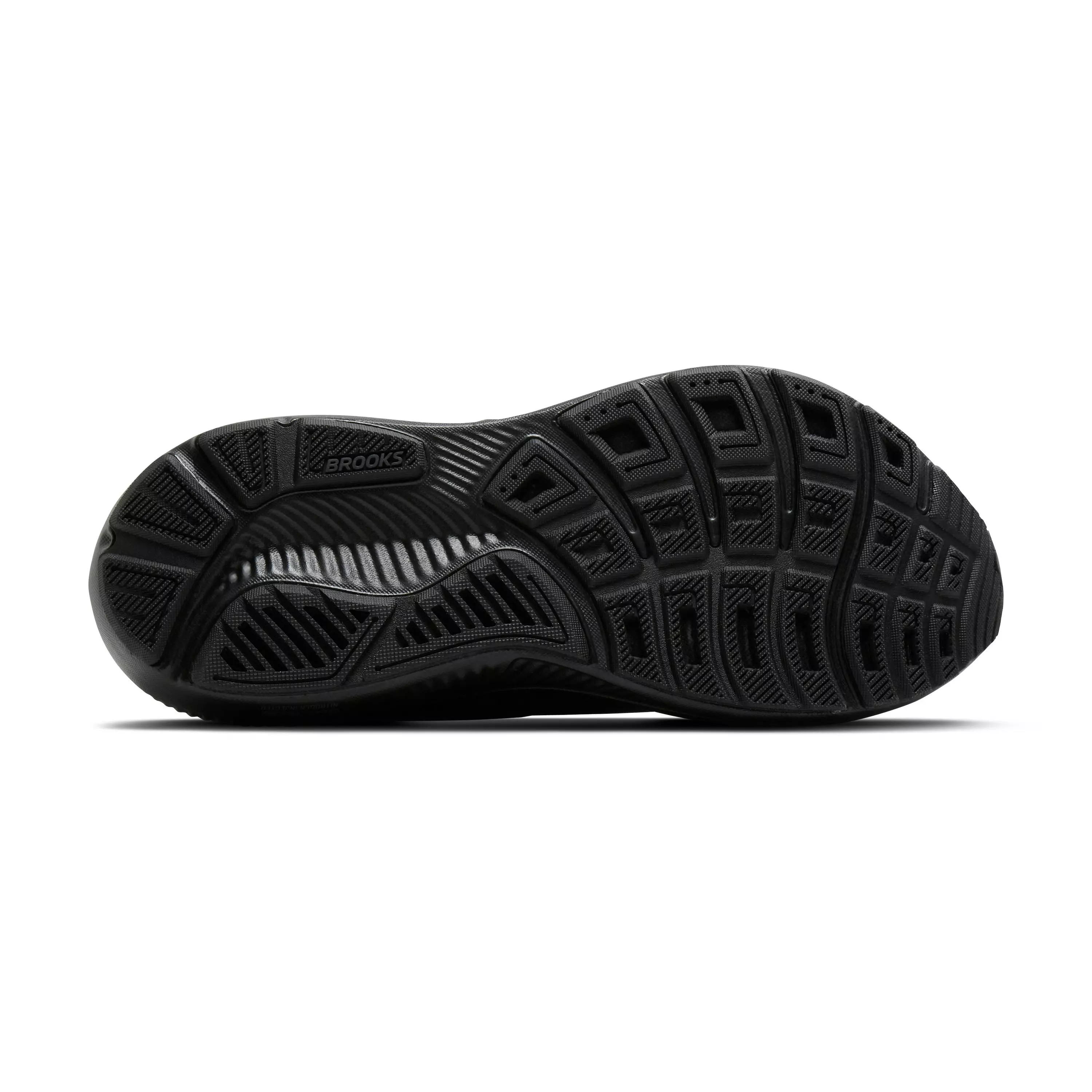 Brooks Ghost 18 "Black/Black/Ebony" Women's Wide Running Shoe - BLACK/BLACK/EBONY