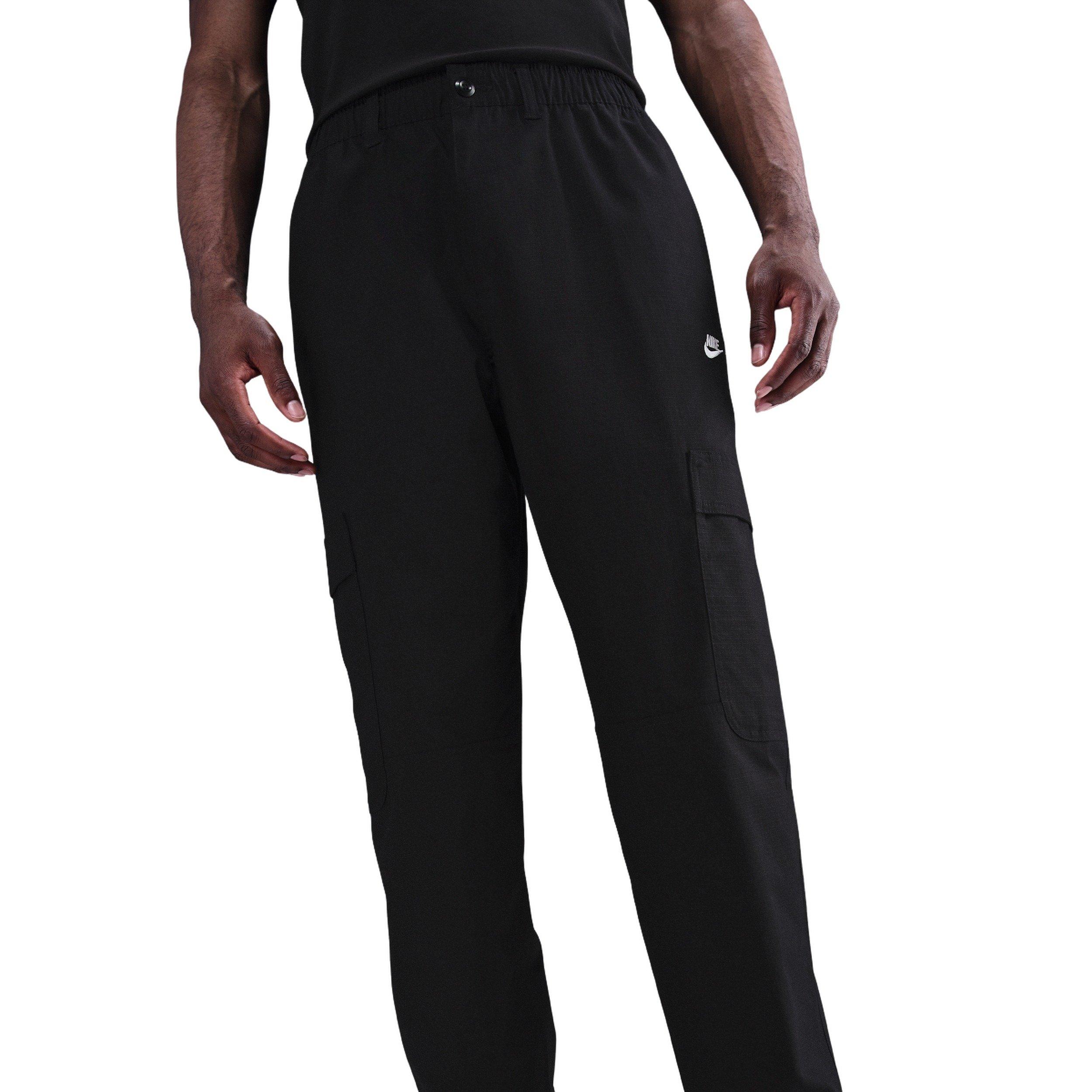 Nike Men's Sportswear Club Woven CL Cargo Pants - BLACK Thumbnail View 1