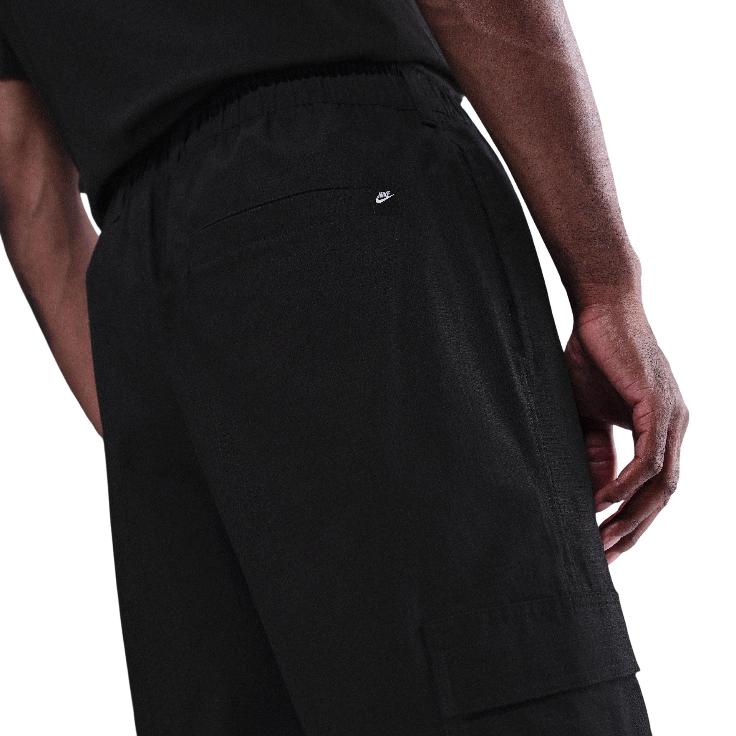 Nike Men's Sportswear Club Woven CL Cargo Pants - BLACK Thumbnail View 2