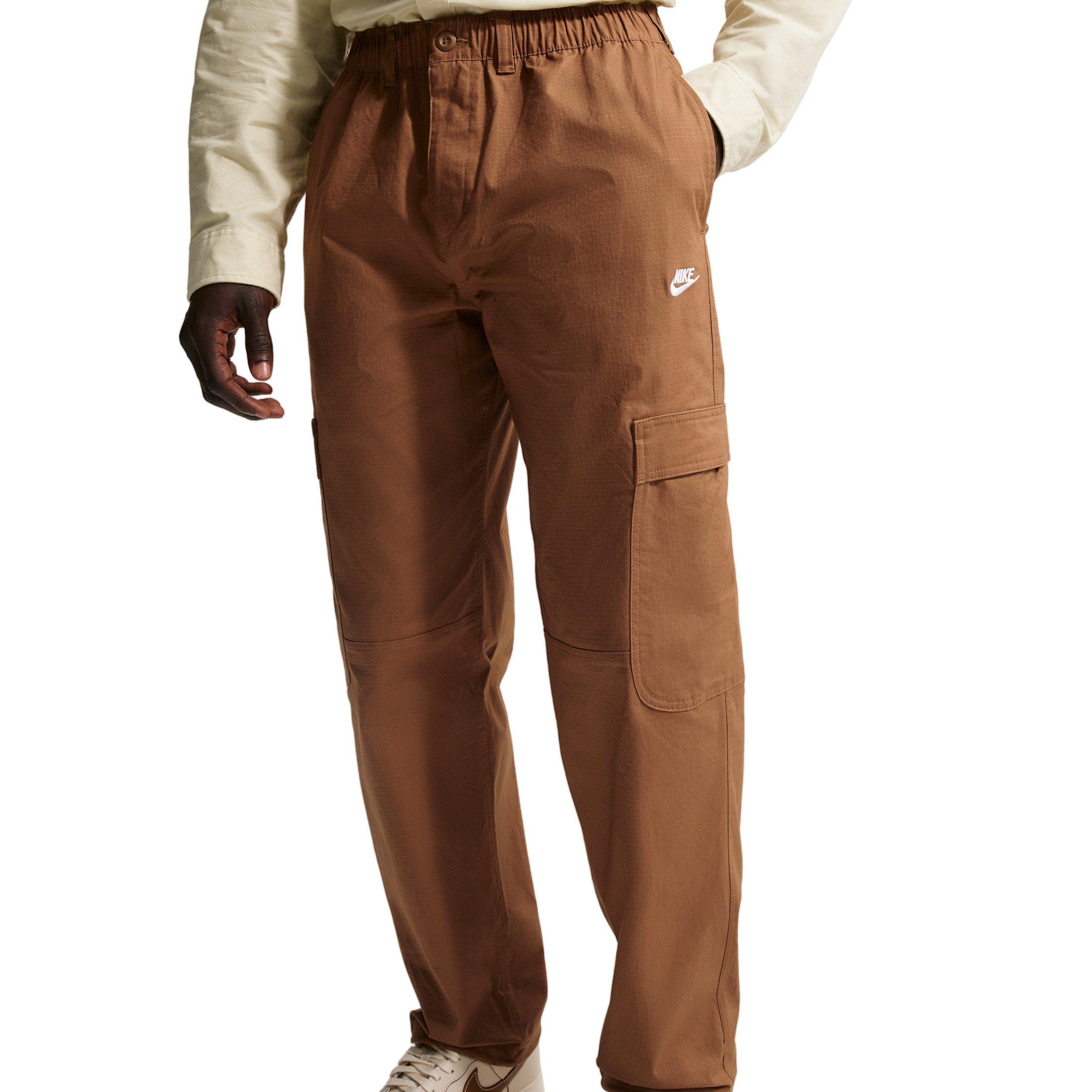 Nike Men's Sportswear Club Woven CL Cargo Pants - BROWN Thumbnail View 1