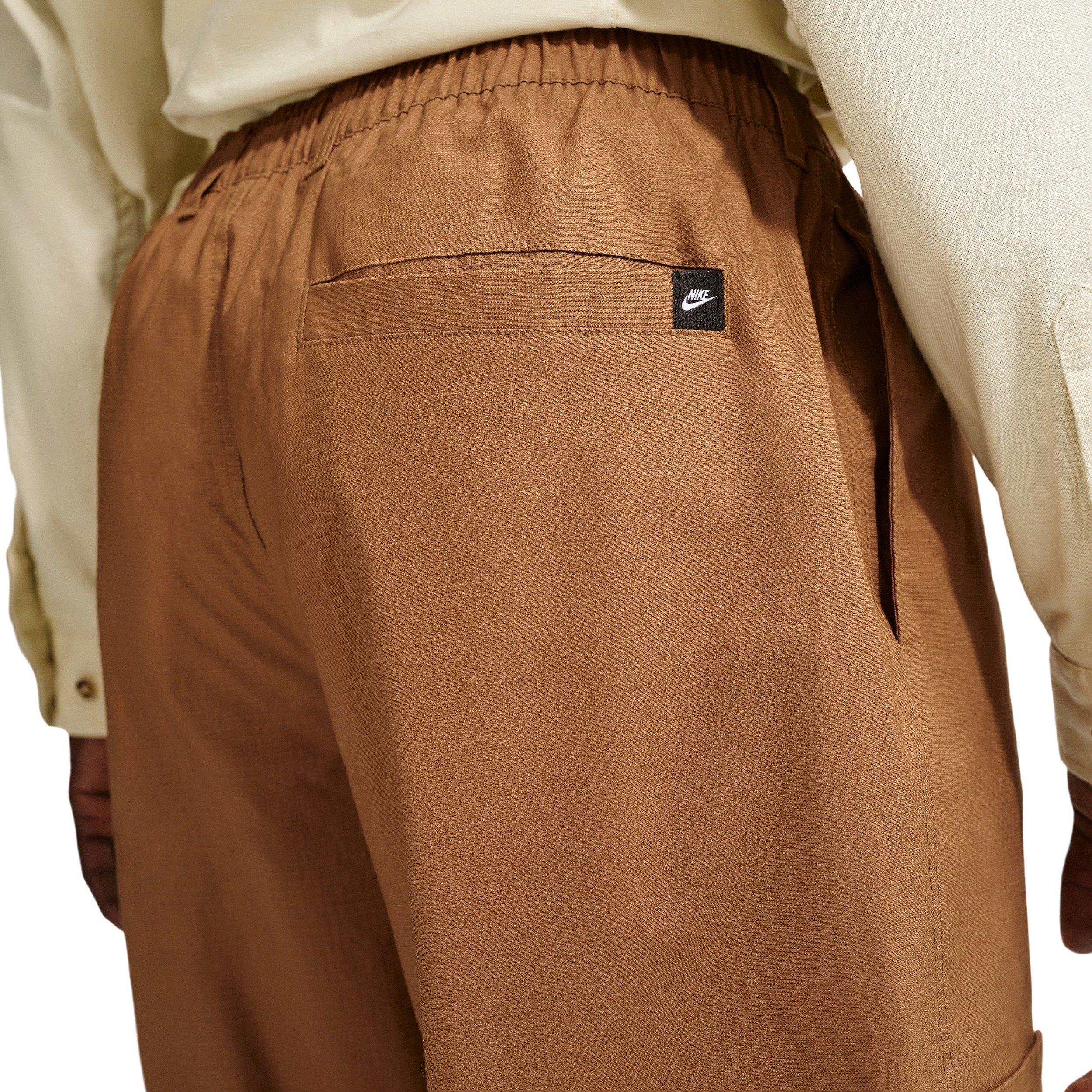 Nike Men's Sportswear Club Woven CL Cargo Pants - BROWN Thumbnail View 2